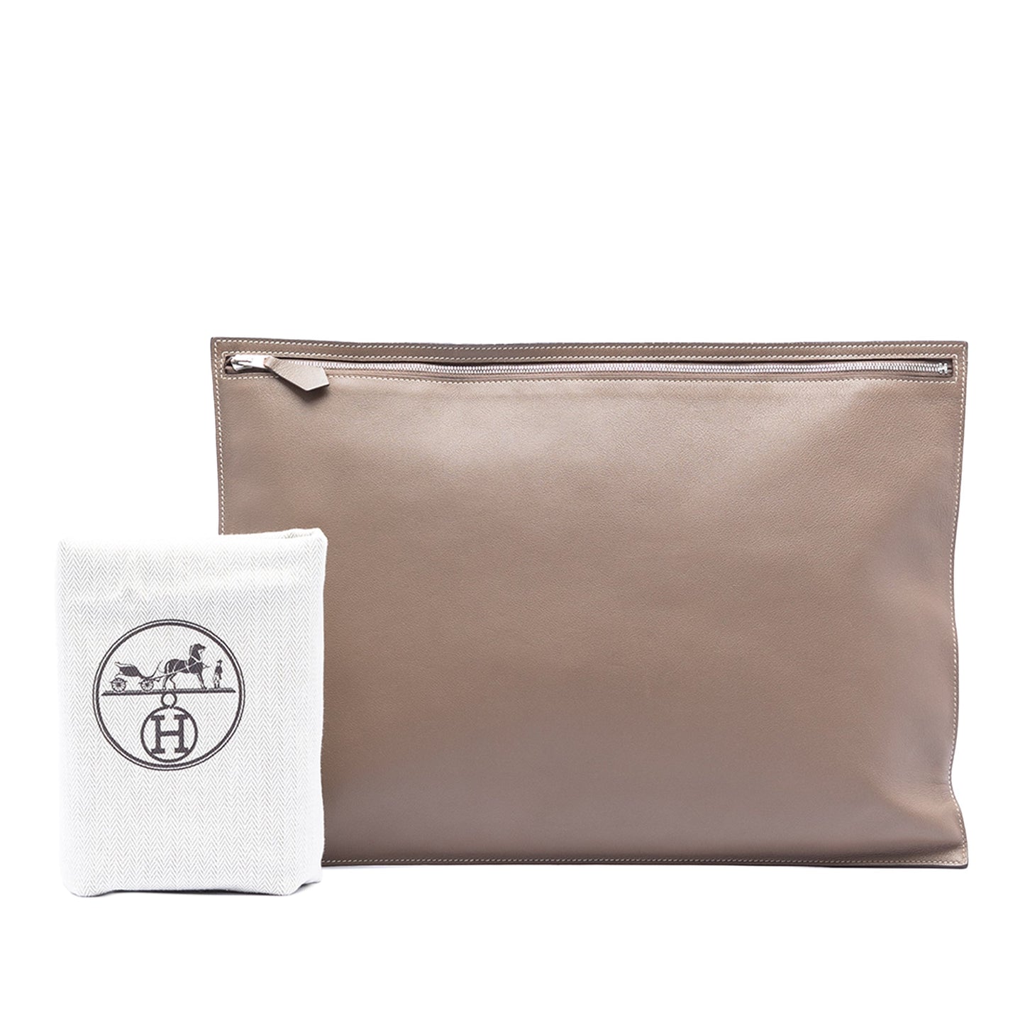 Swift Flat Zip Clutch