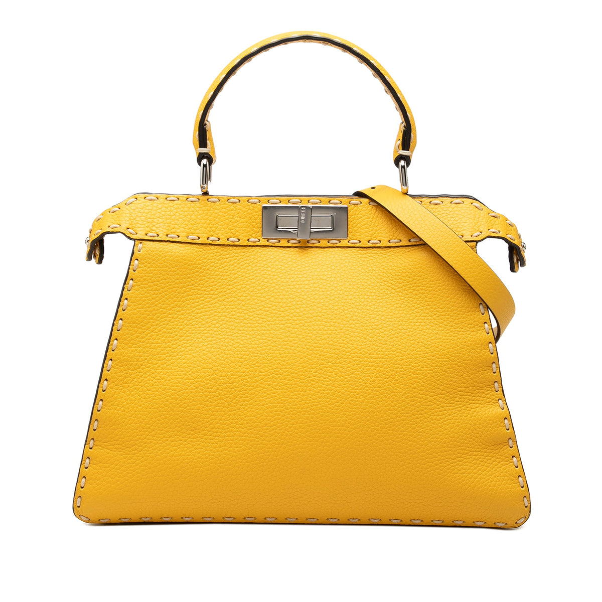 Fendi Medium Calfskin Selleria Peekaboo ISeeU Satchel