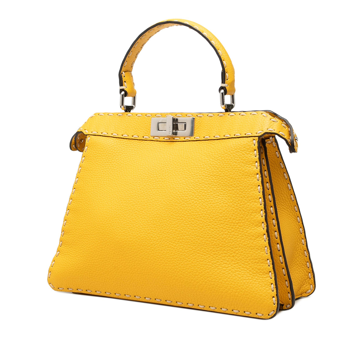 Fendi Medium Calfskin Selleria Peekaboo ISeeU Satchel