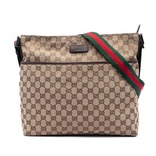 Gucci GG Canvas Web Crossbody