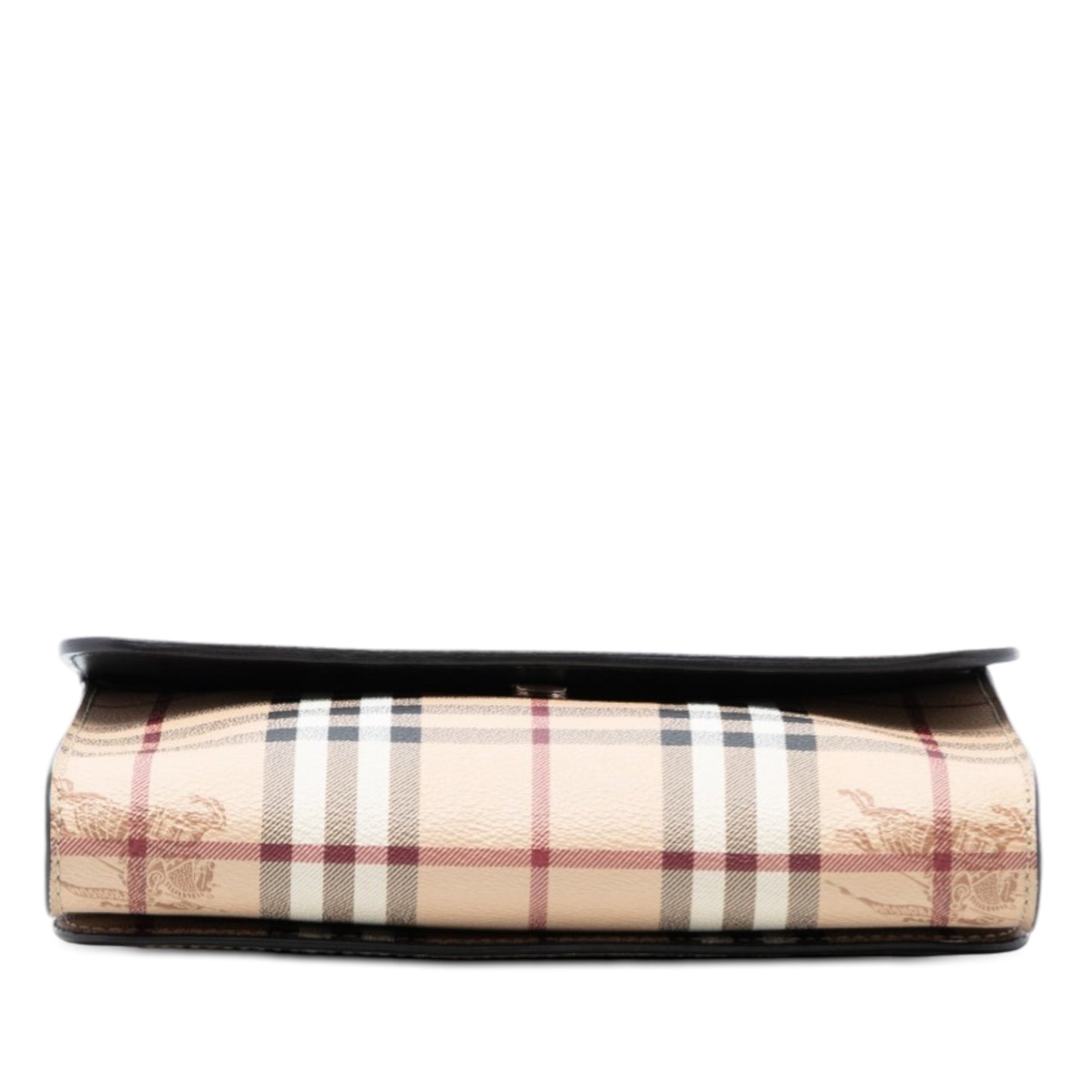 Haymarket Check Coated Canvas and Calfskin Loxley Crossbody