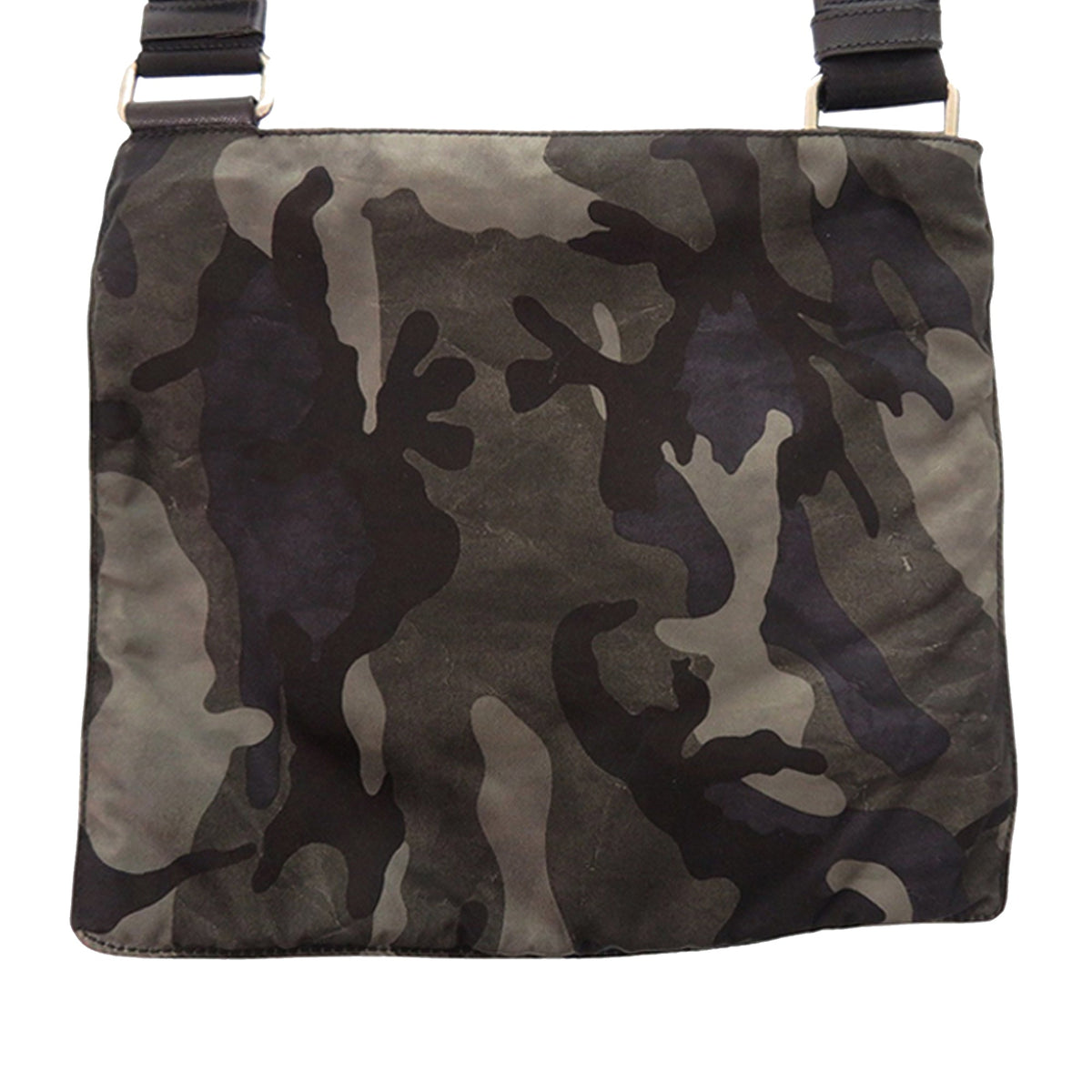 Prada Tessuto Camouflage Zip Top Crossbody