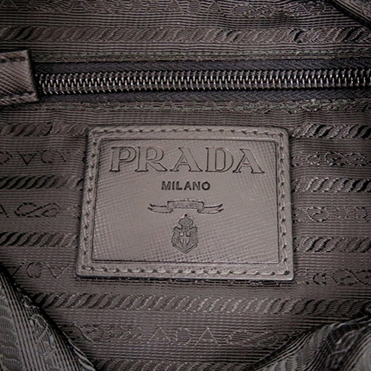 Prada Tessuto Camouflage Zip Top Crossbody
