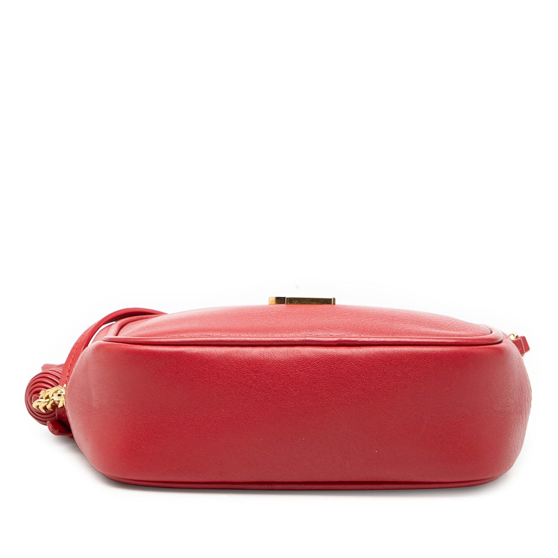 Saint Laurent Calfskin Monogram Blogger Bag