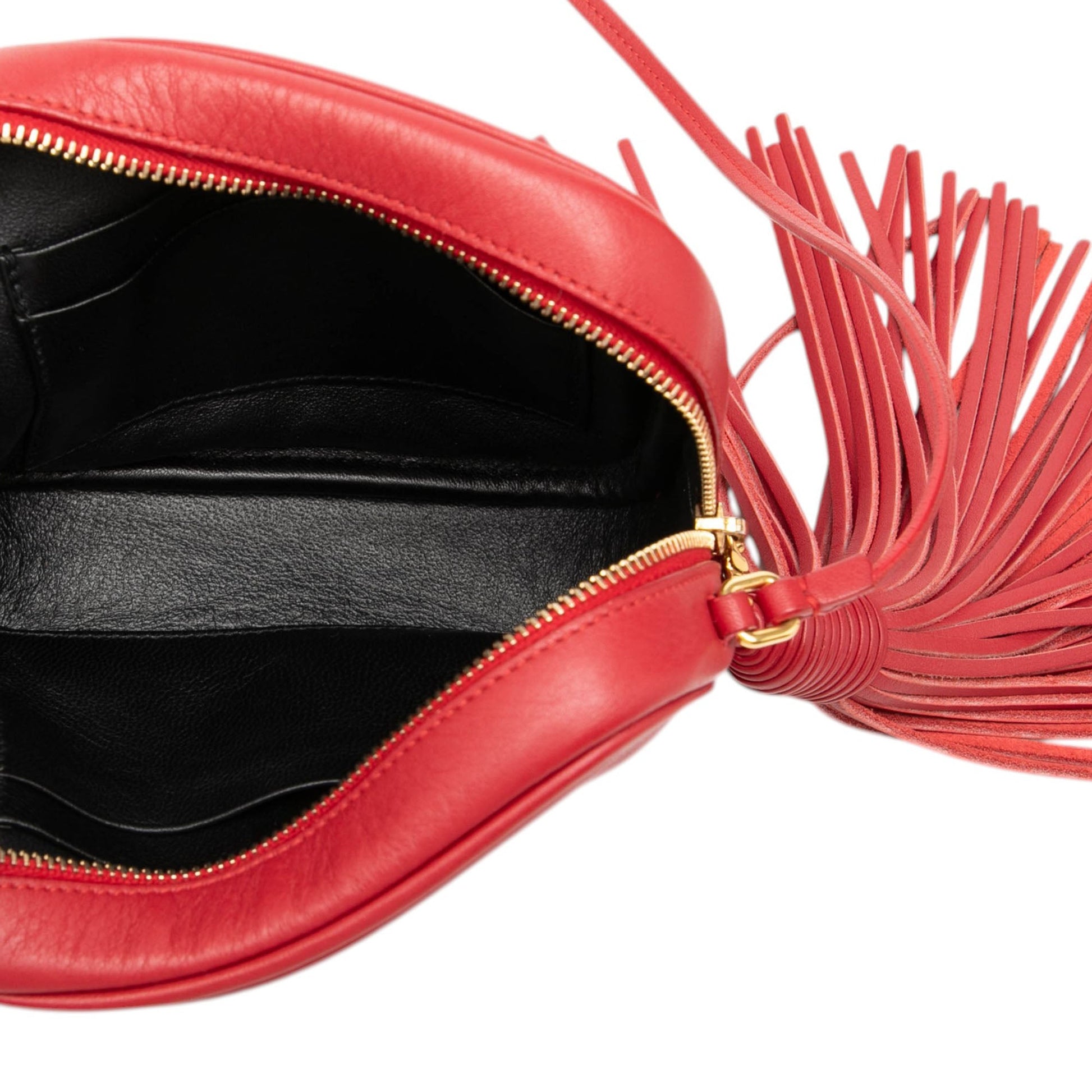 Saint Laurent Calfskin Monogram Blogger Bag