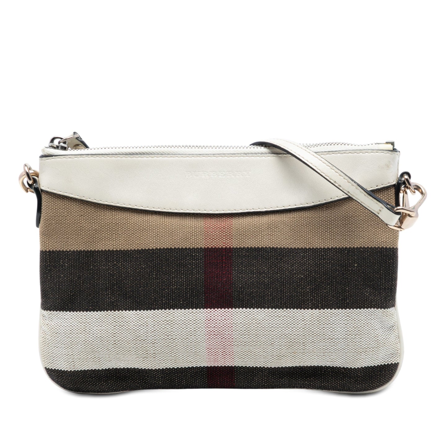 Burberry Mega Check Canvas Peyton Crossbody