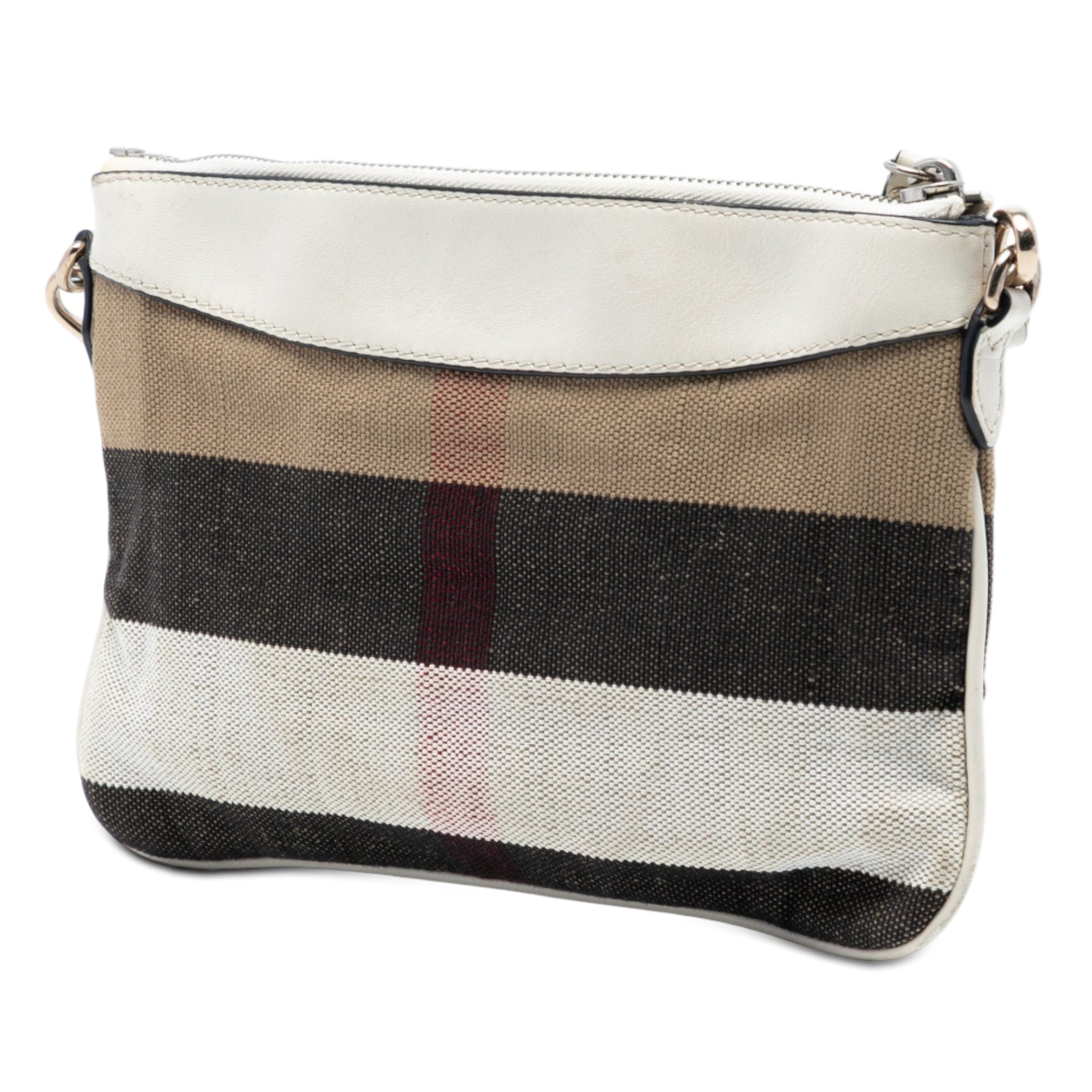 Burberry Mega Check Canvas Peyton Crossbody