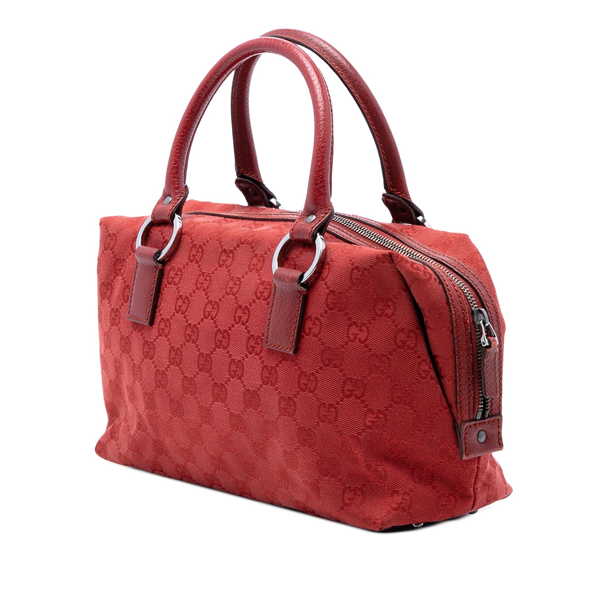 Gucci GG Canvas Boston Bag