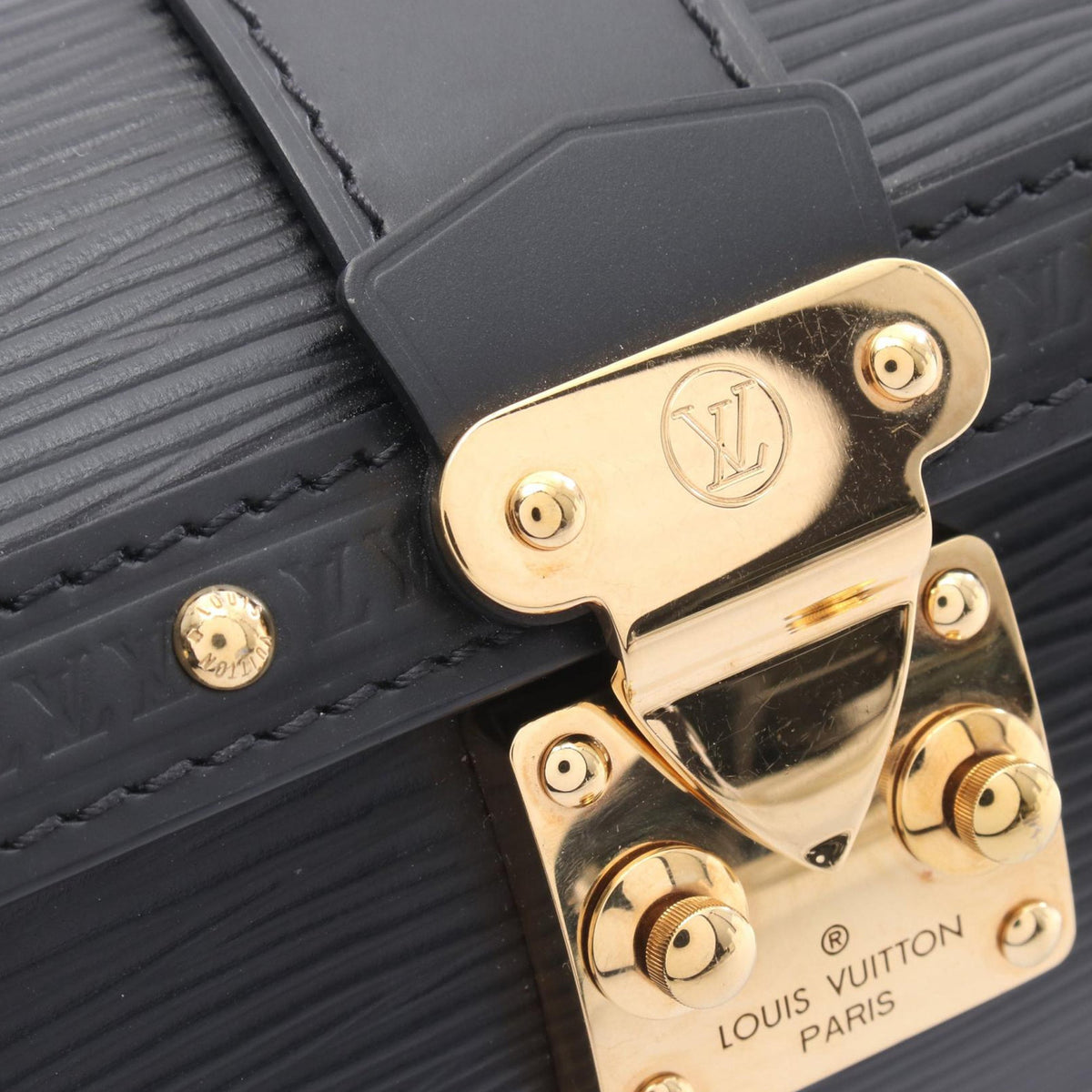 Louis Vuitton Epi Papillon Trunk — Black