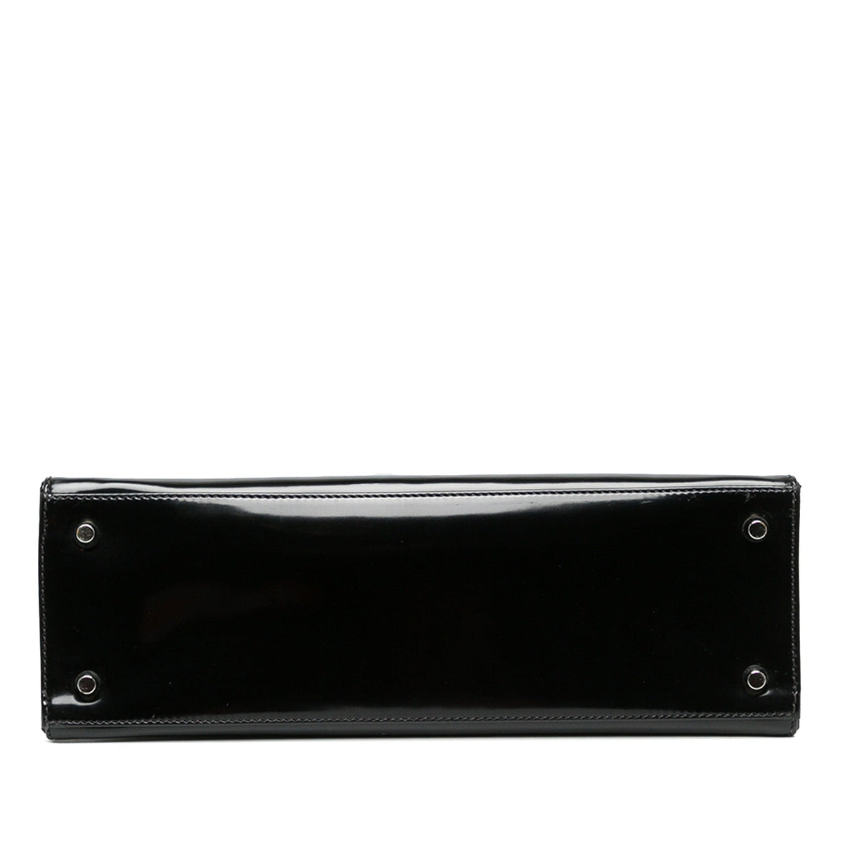 Prada Spazzolato Logo Frame Handbag — Black