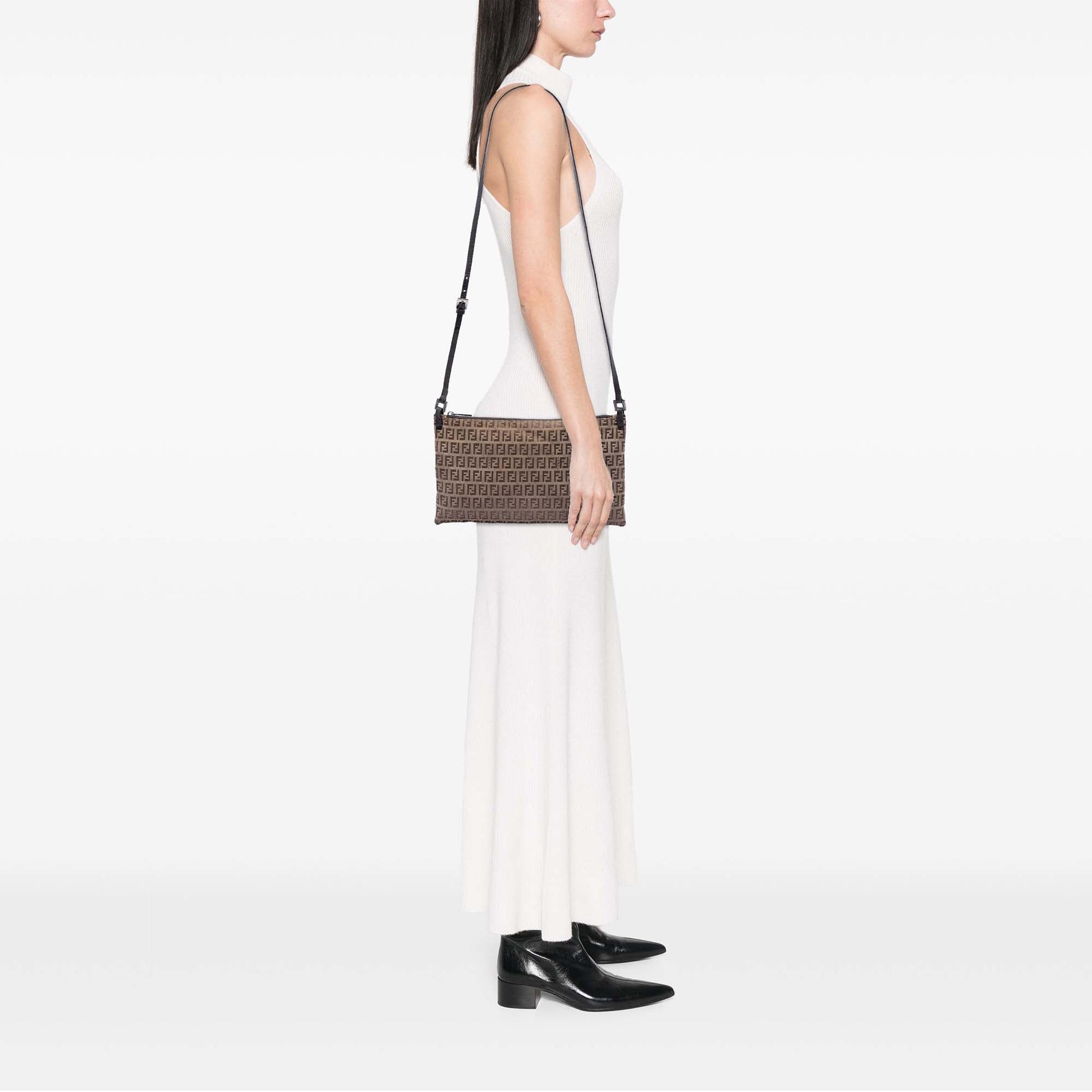 Fendi Zucchino Canvas Crossbody