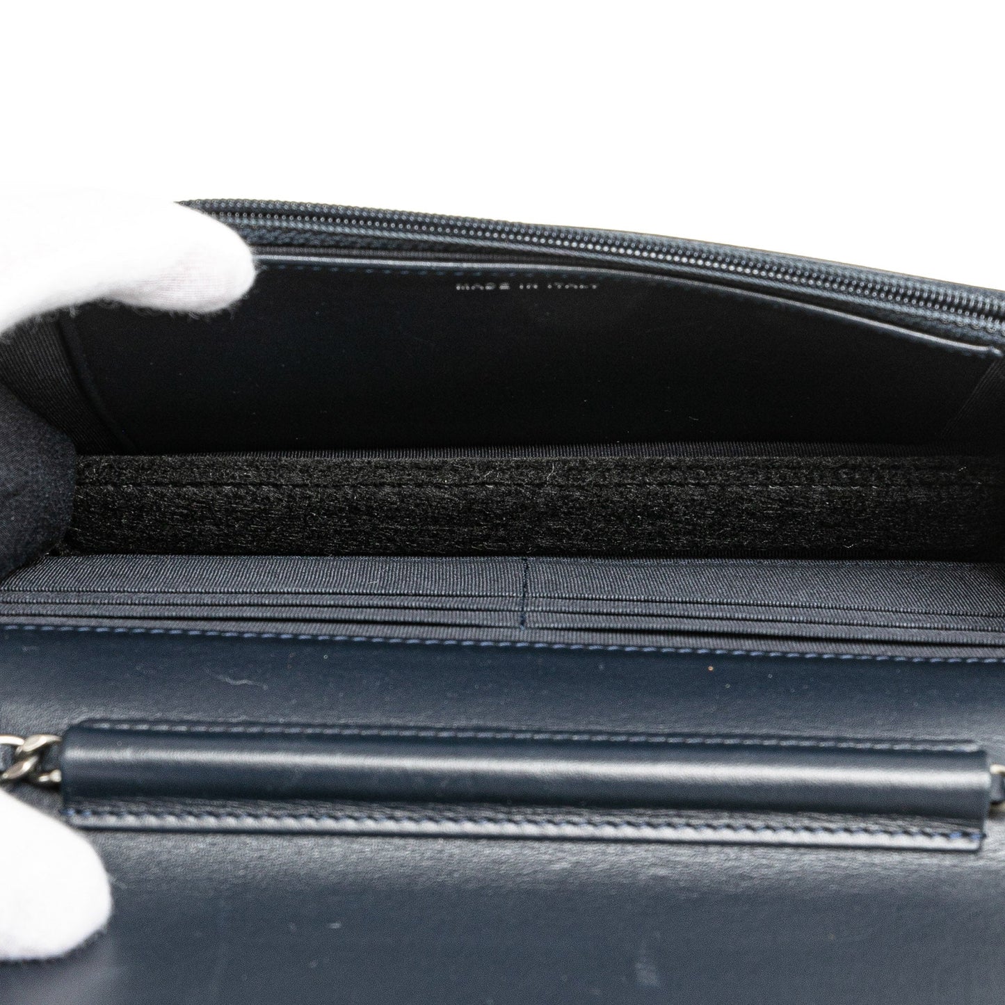 Chanel Quilted Aged Calfskin Gabrielle Wallet On Chain