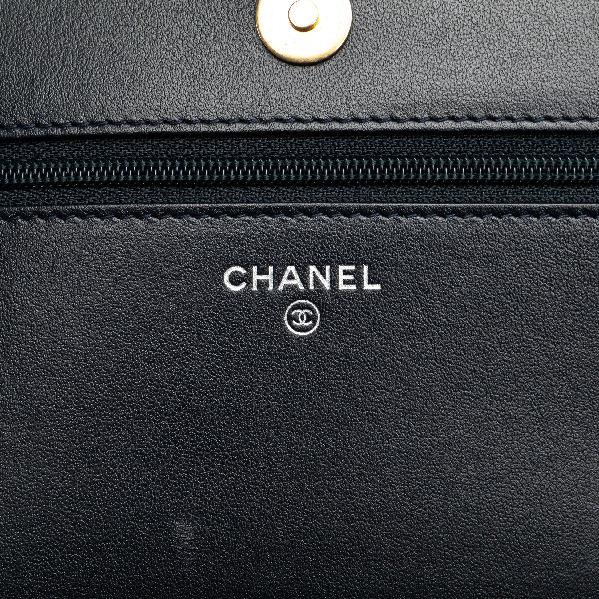 Chanel Quilted Aged Calfskin Gabrielle Wallet On Chain