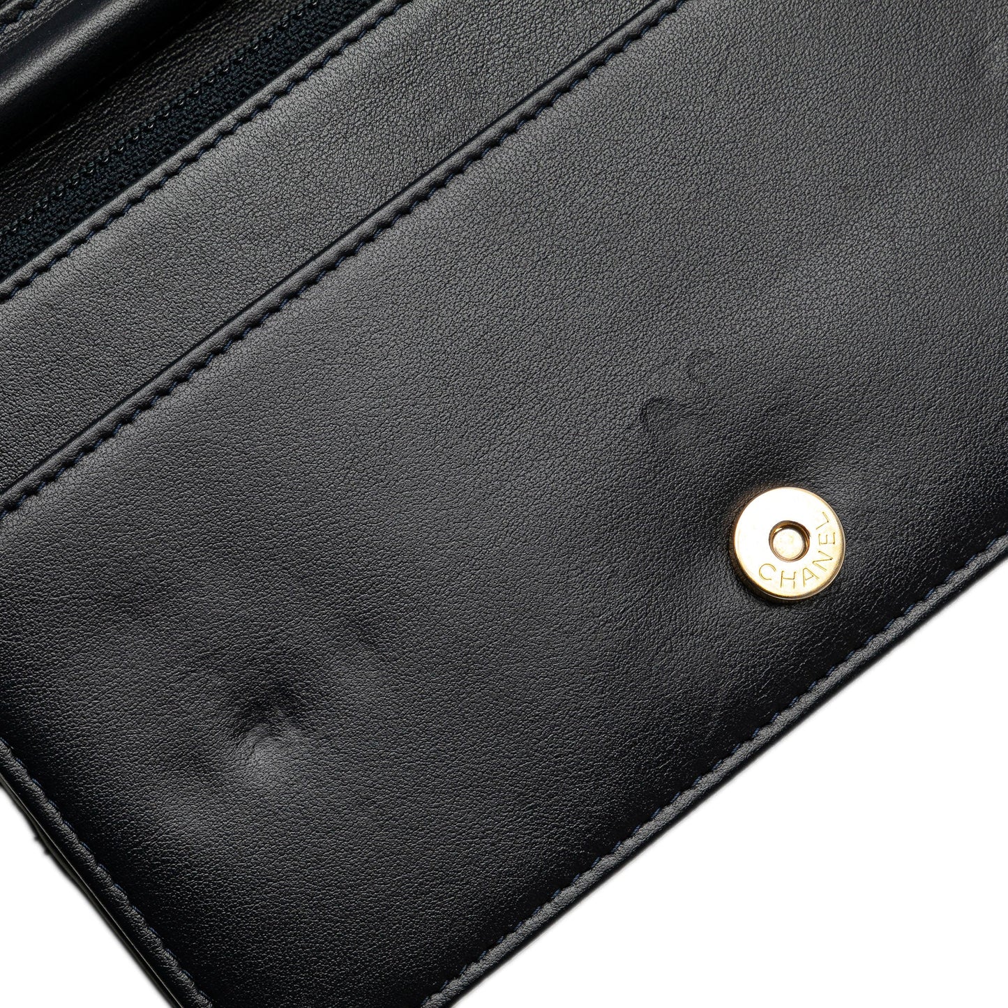 Chanel Quilted Aged Calfskin Gabrielle Wallet On Chain