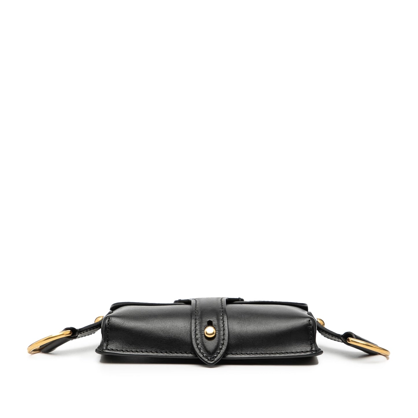 Dior Mini Leather D Bee Saddle Bag