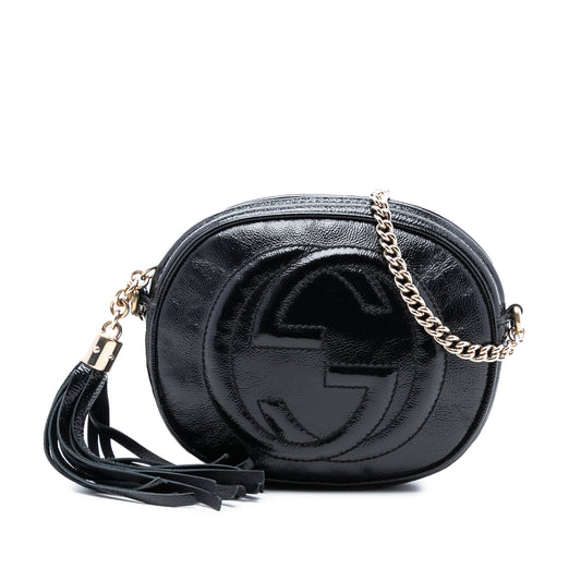 Gucci Mini Patent Soho Chain Bag