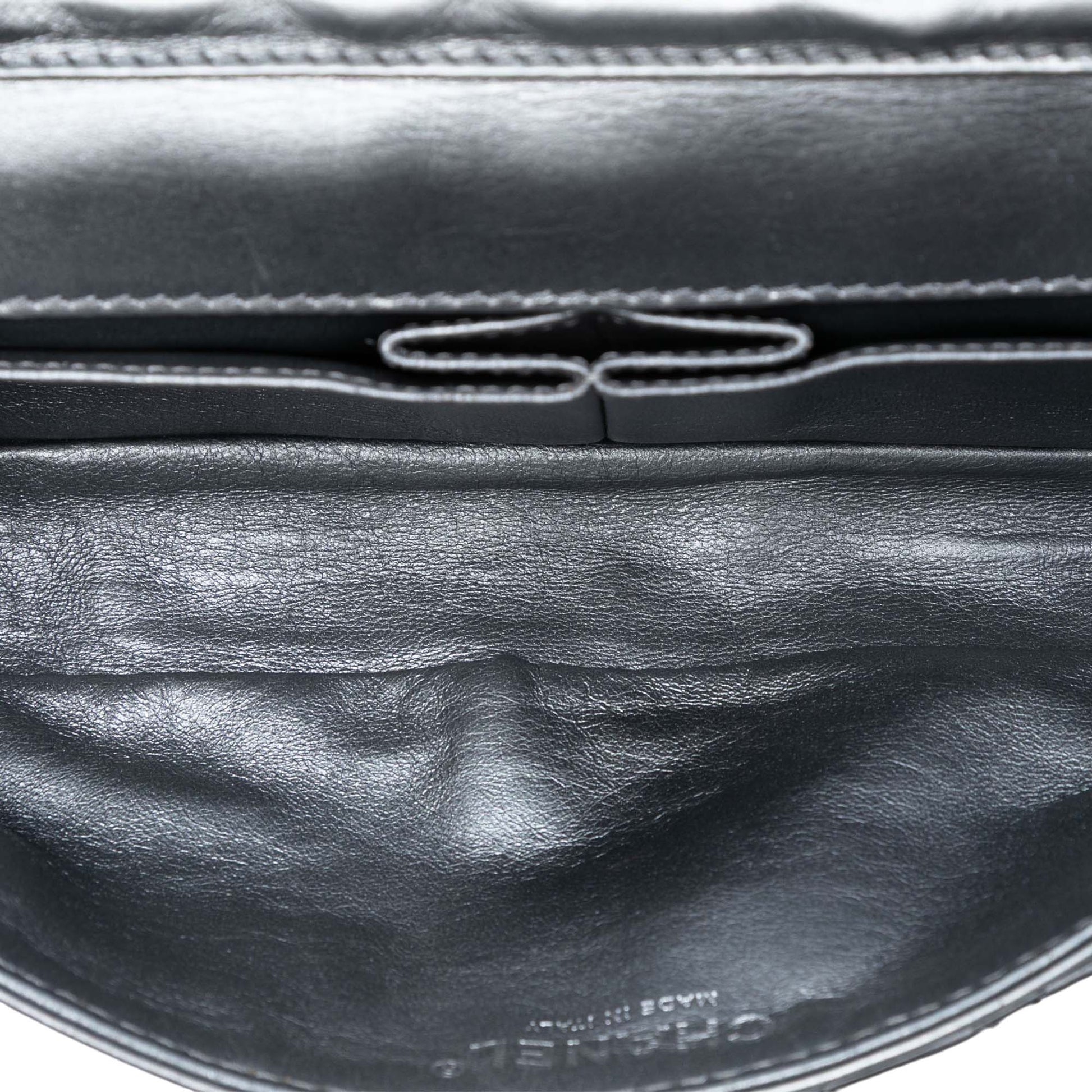 Chanel Quilted Glazed Calfskin Reissue 2.55 Flap Chain Clutch