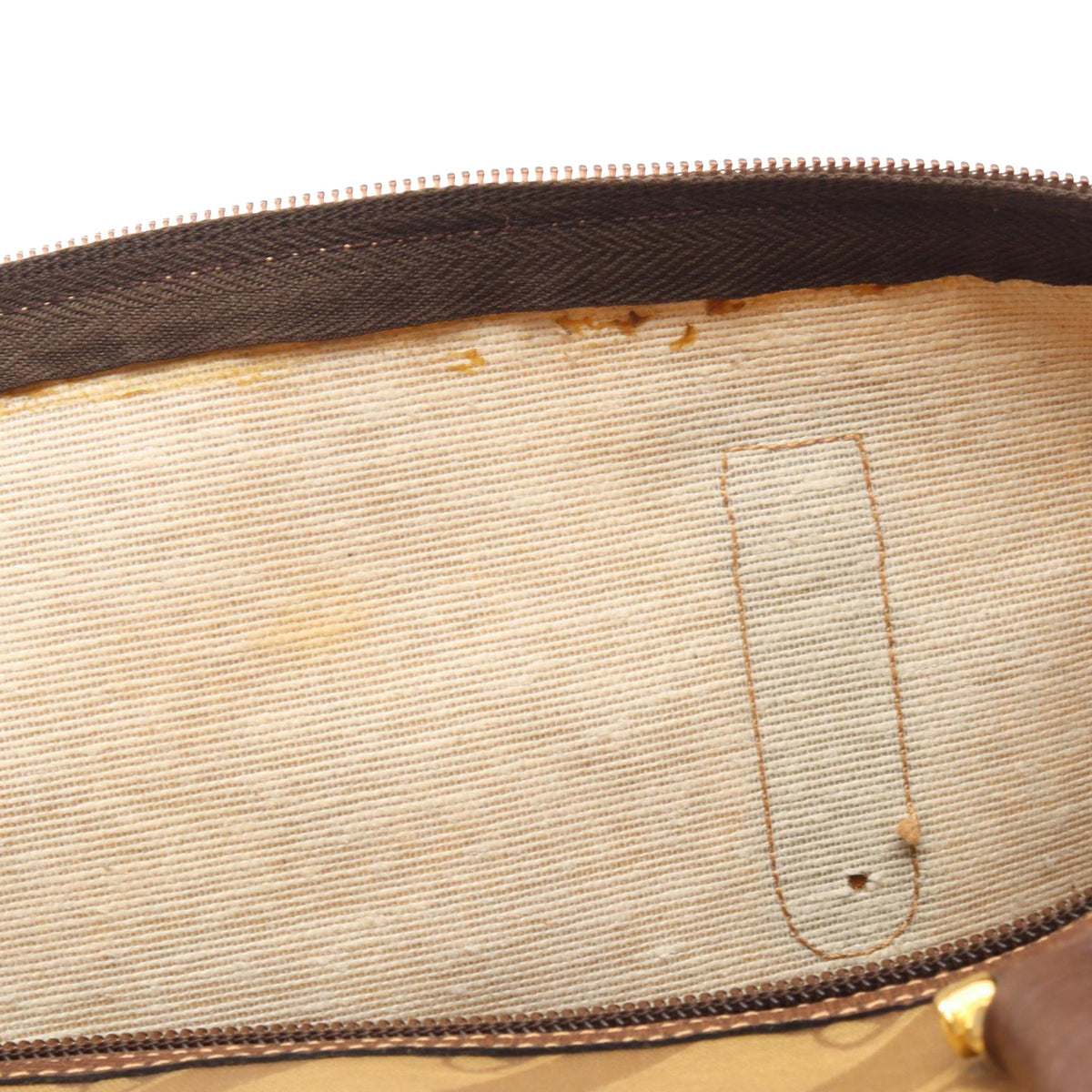 Balenciaga BB Monogram Coated Canvas Boston Bag — Beige