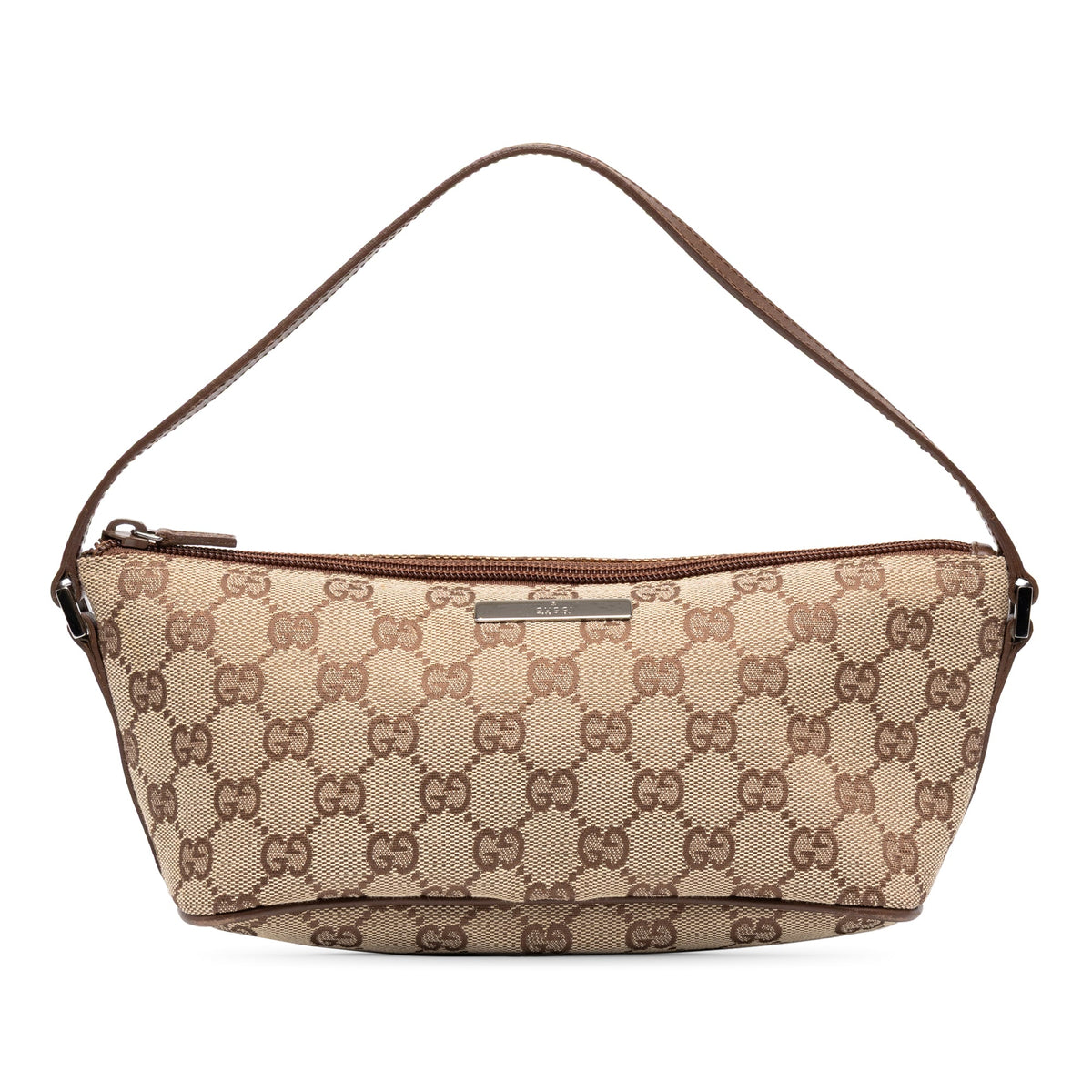 Gucci GG Canvas Boat — Beige