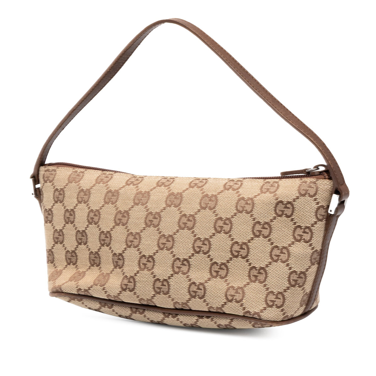 Gucci GG Canvas Boat — Beige