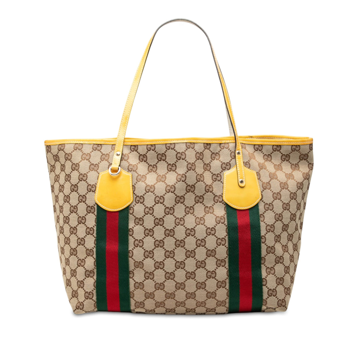 Gucci GG Canvas Web Jolie Tote
