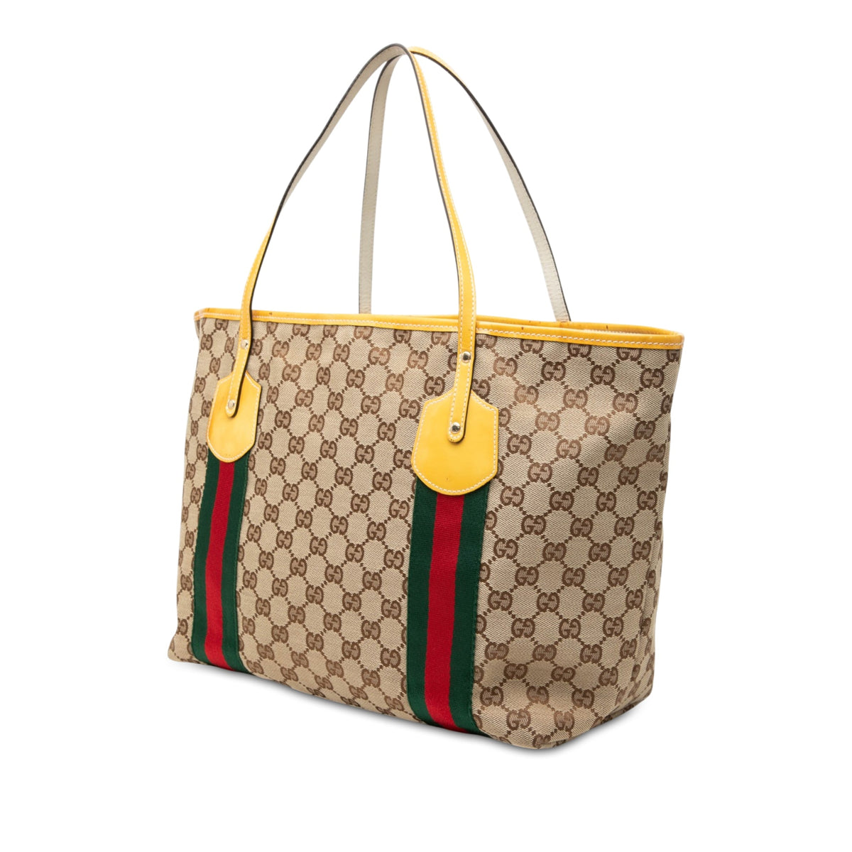 Gucci GG Canvas Web Jolie Tote