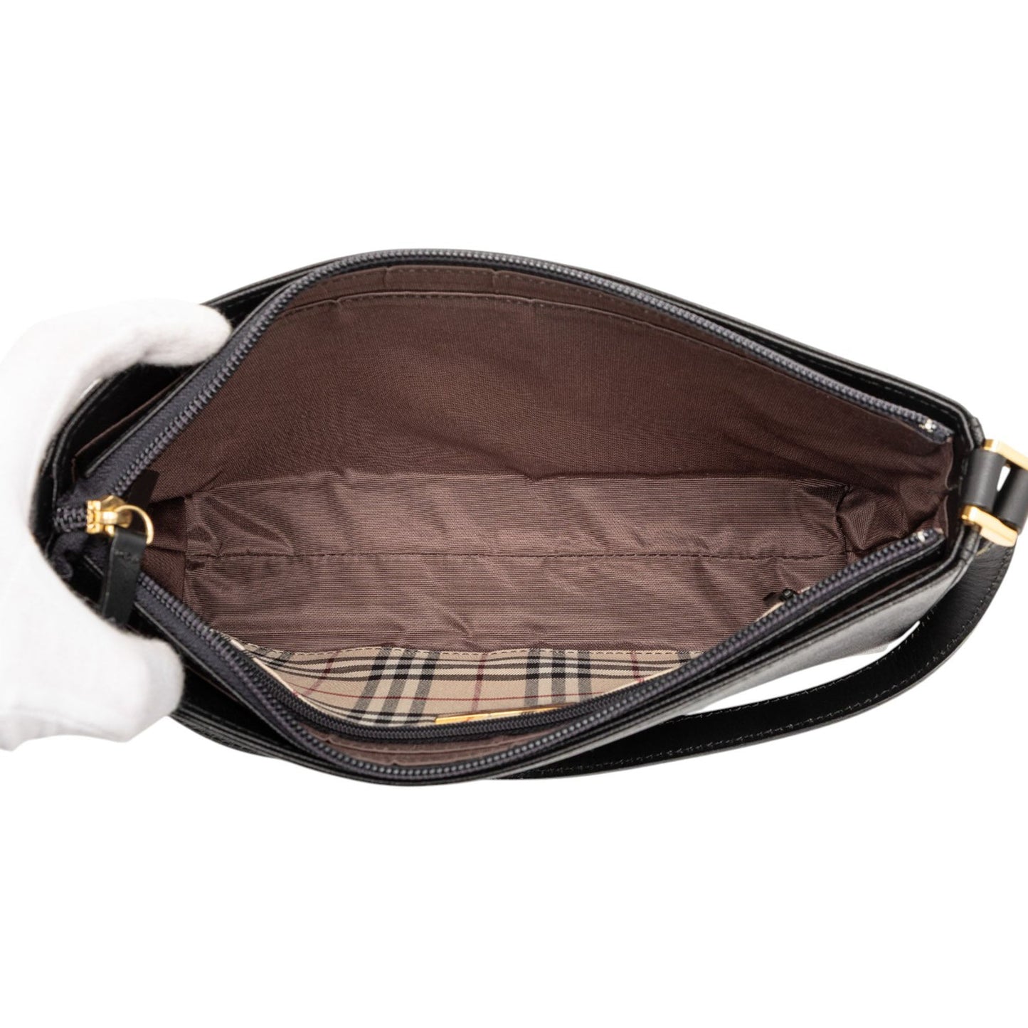 Burberry Leather Shoulder Bag