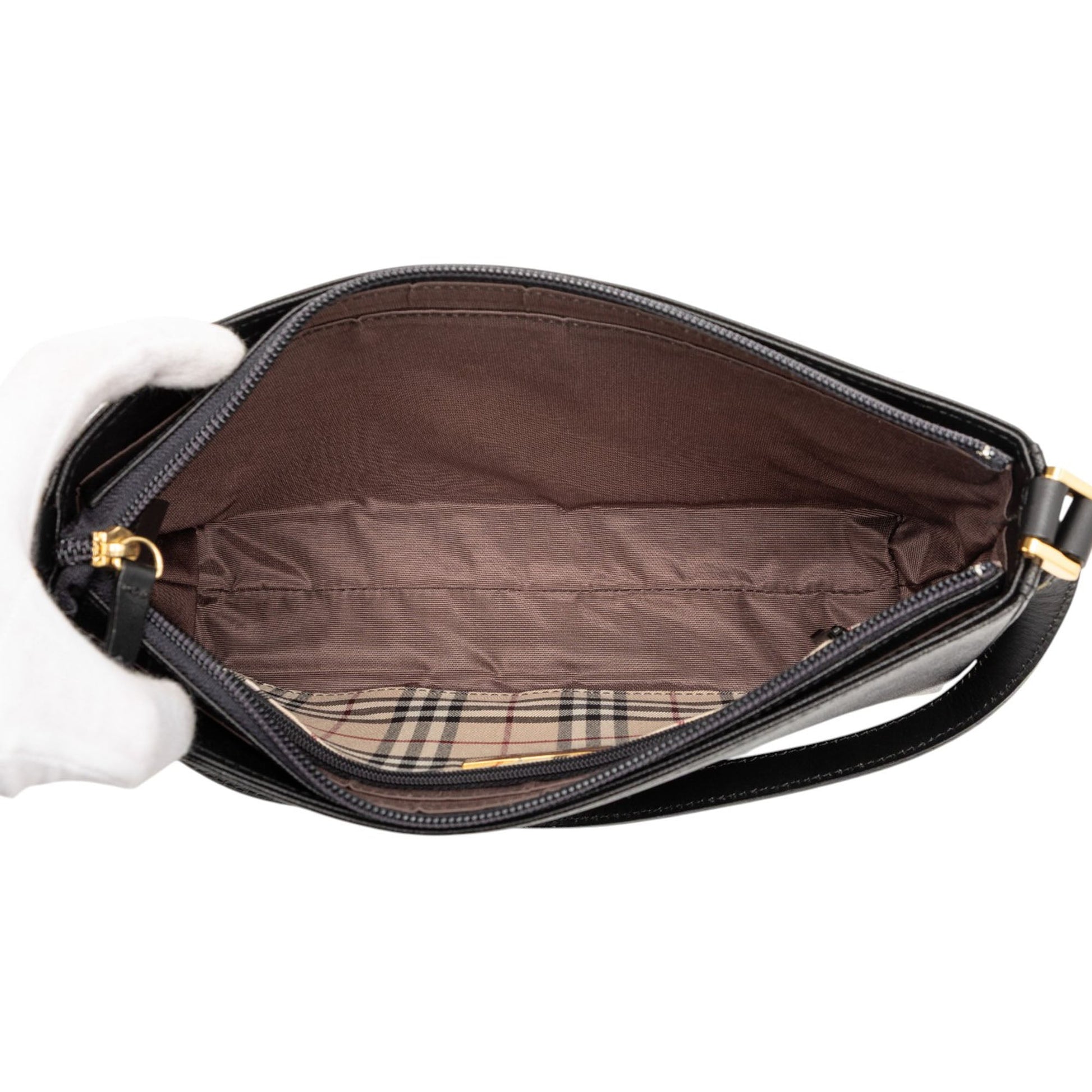 Burberry Leather Shoulder Bag