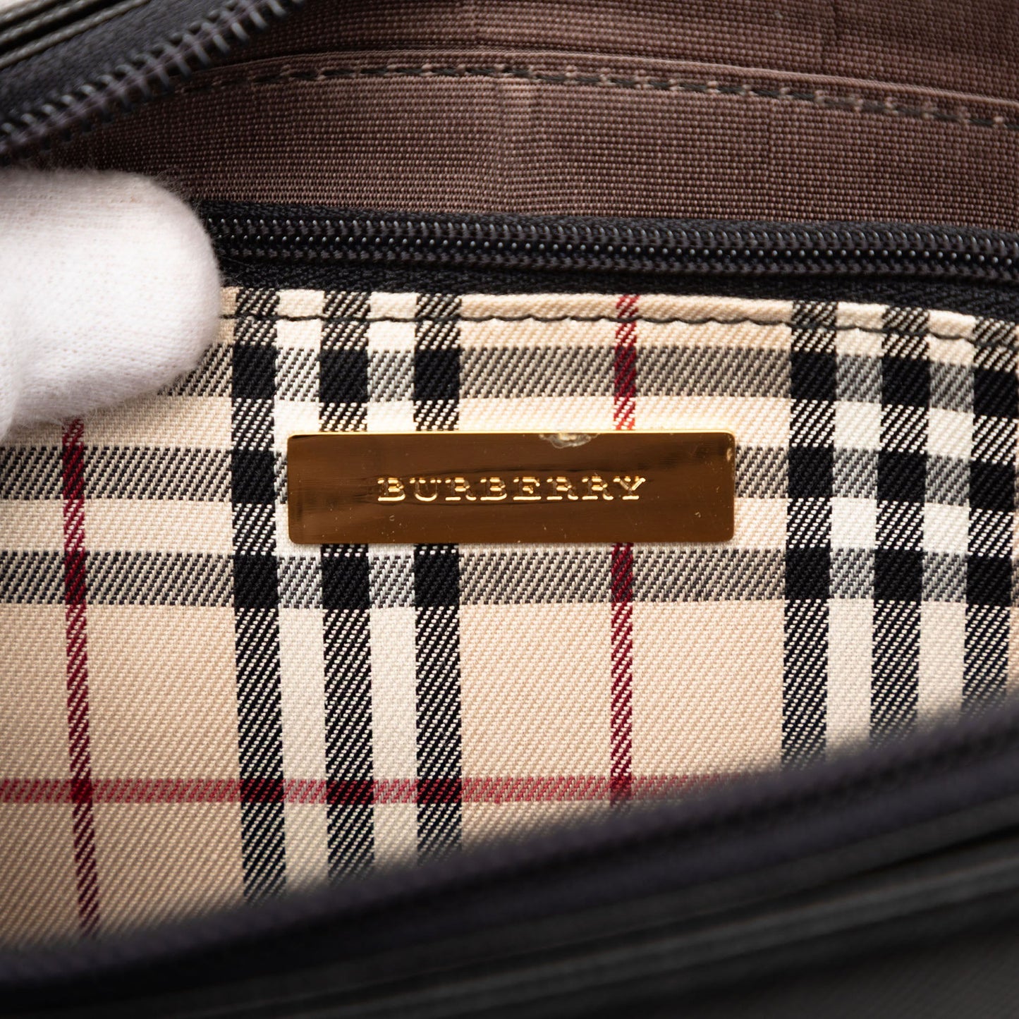 Burberry Leather Shoulder Bag
