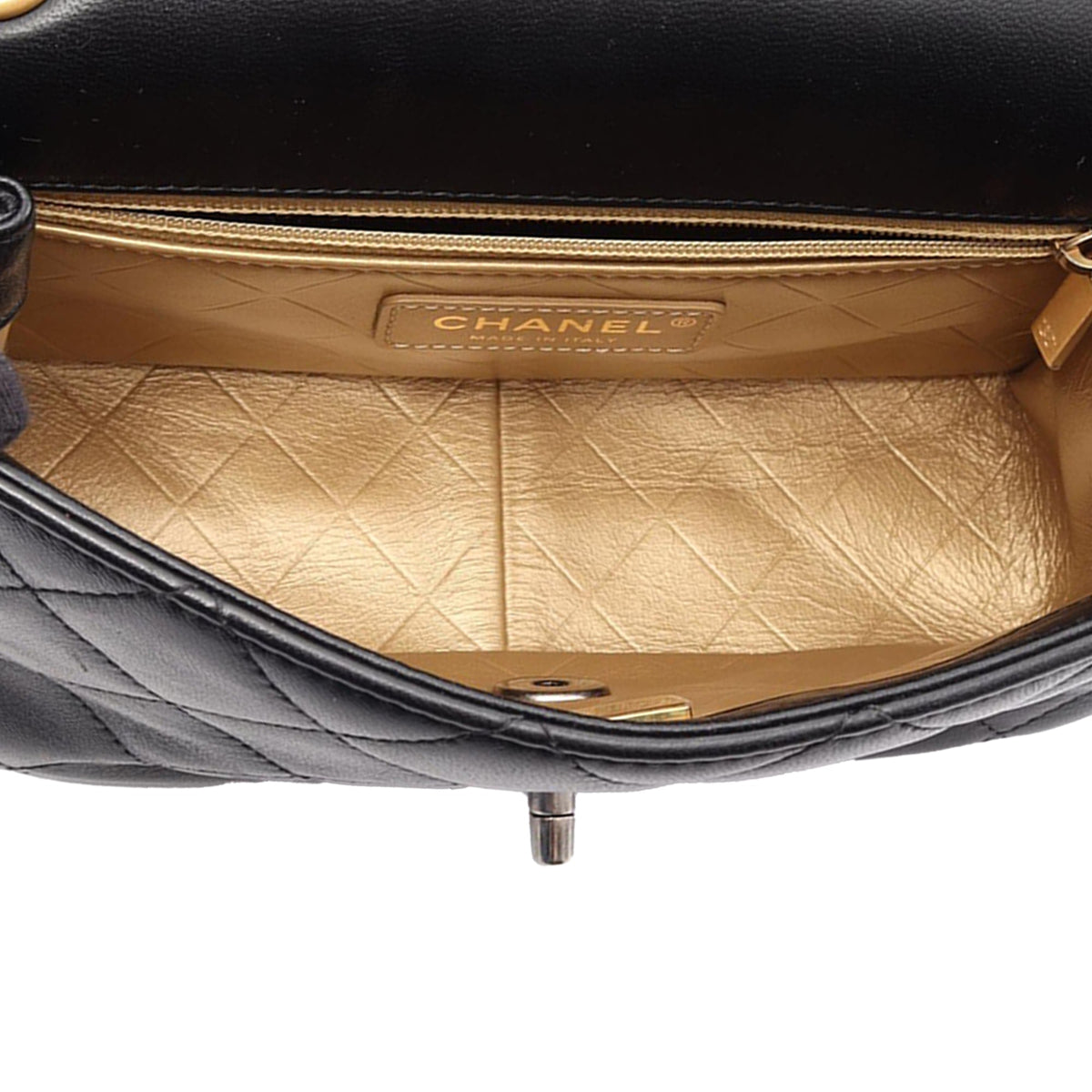 Chanel Lambskin Coco Clips Flap Bag
