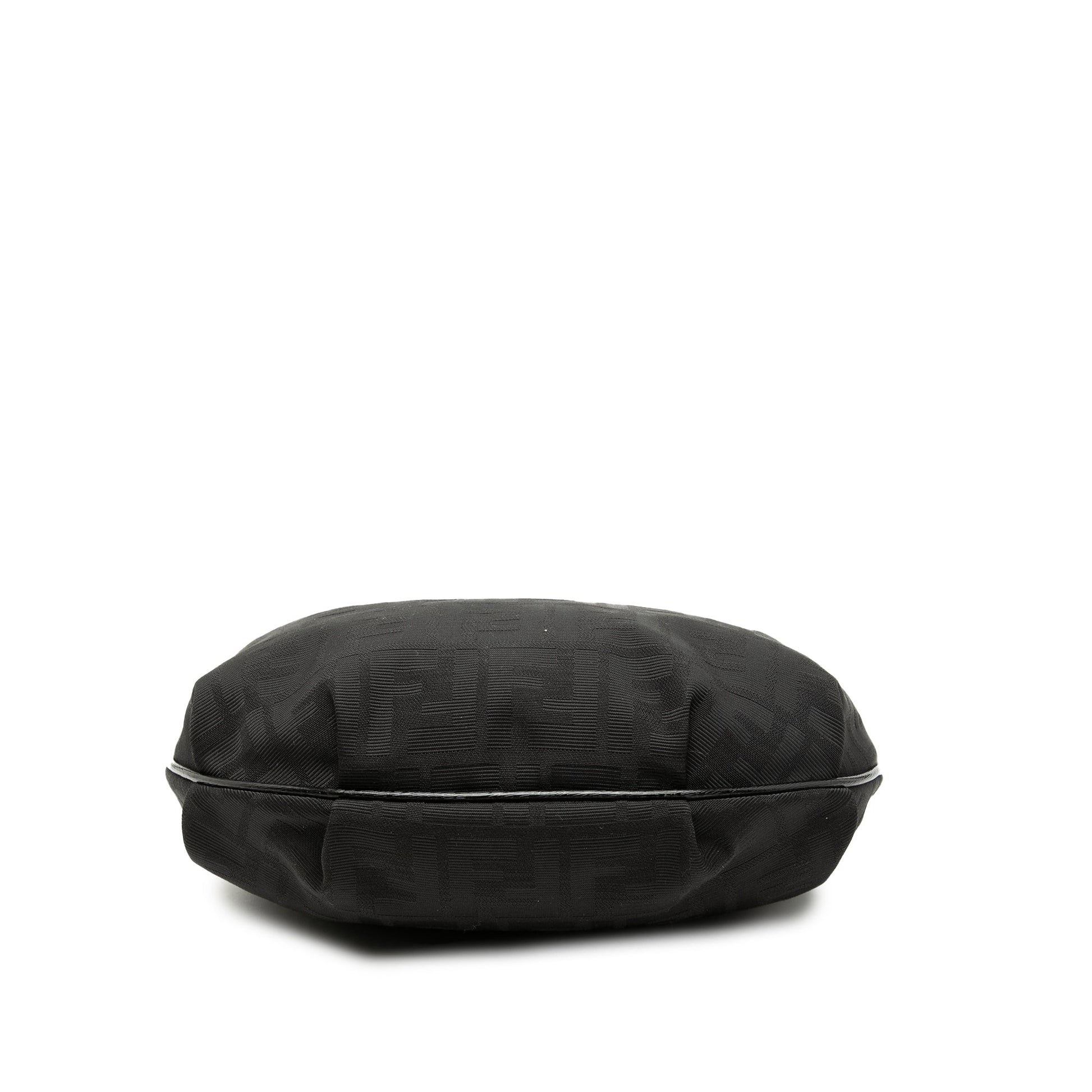 Fendi Zucca Canvas Chef Chain Hobo Bag