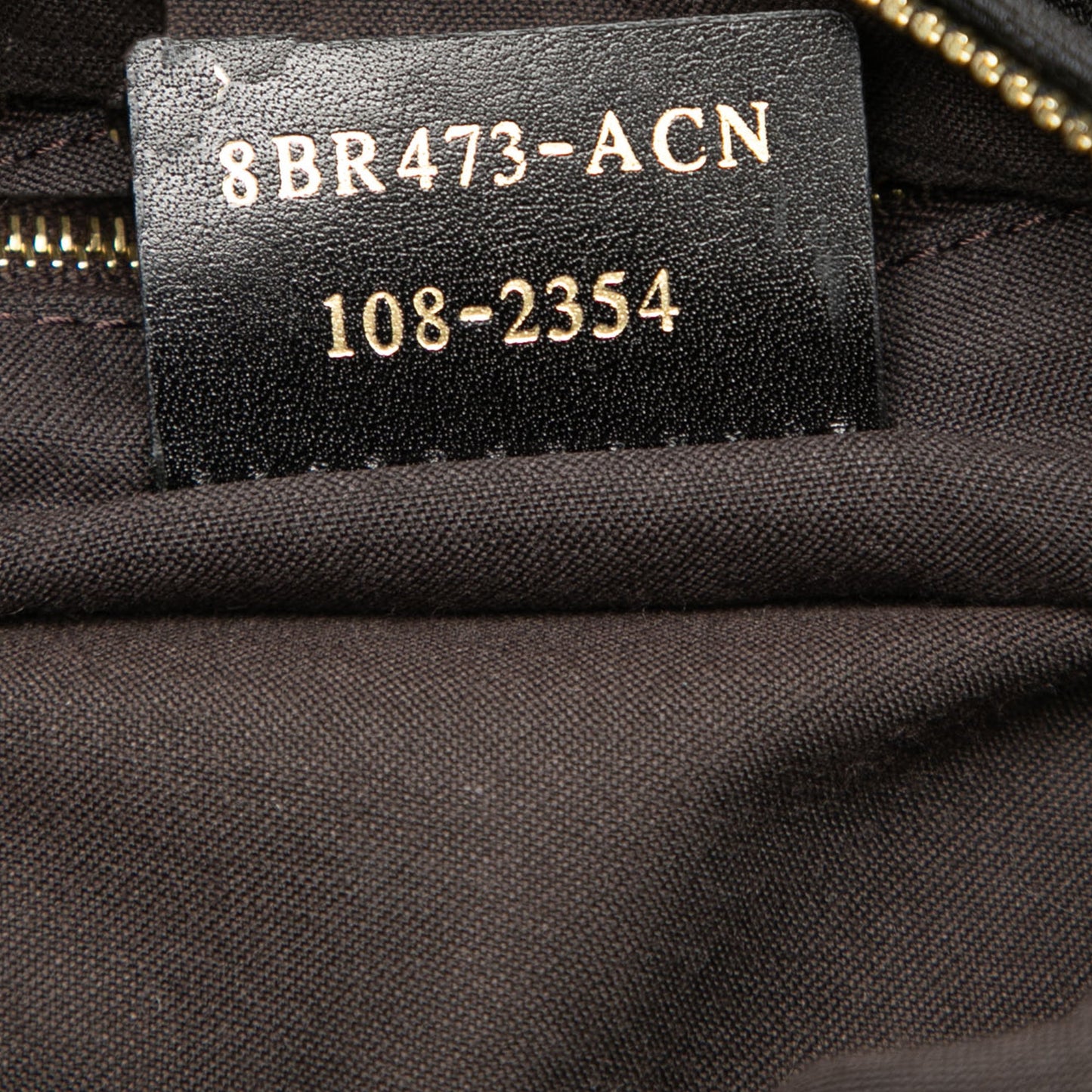 Fendi Zucca Canvas Chef Chain Hobo Bag