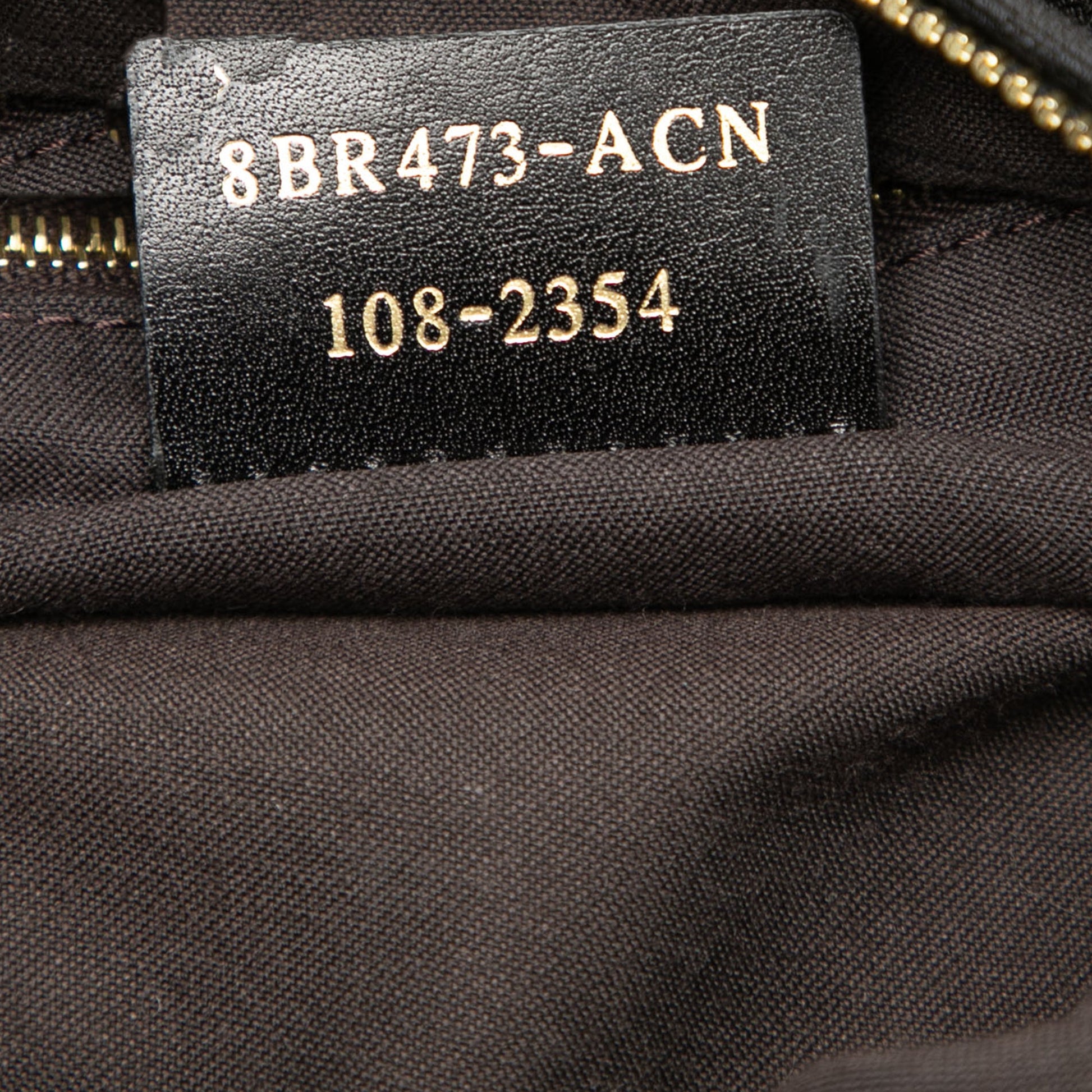 Fendi Zucca Canvas Chef Chain Hobo Bag