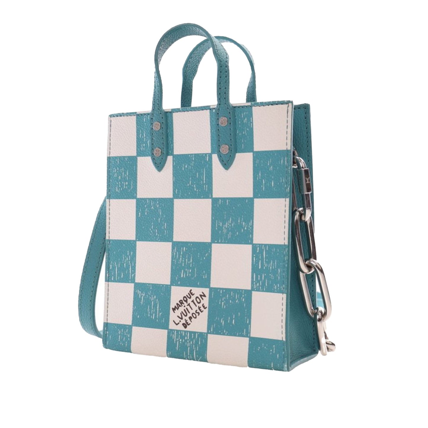 Louis Vuitton Damier Checkerboard Sac Plat XS
