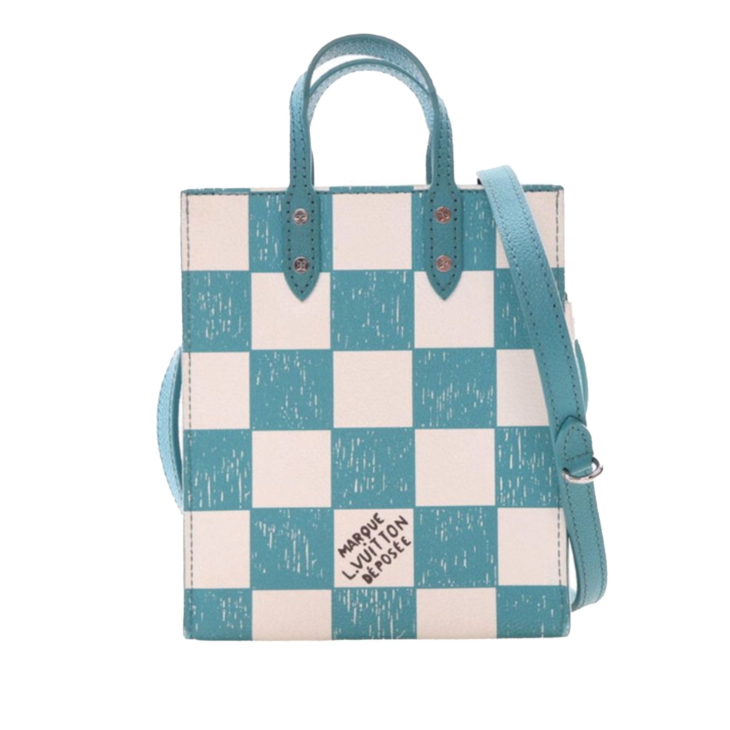 Louis Vuitton Damier Checkerboard Sac Plat XS