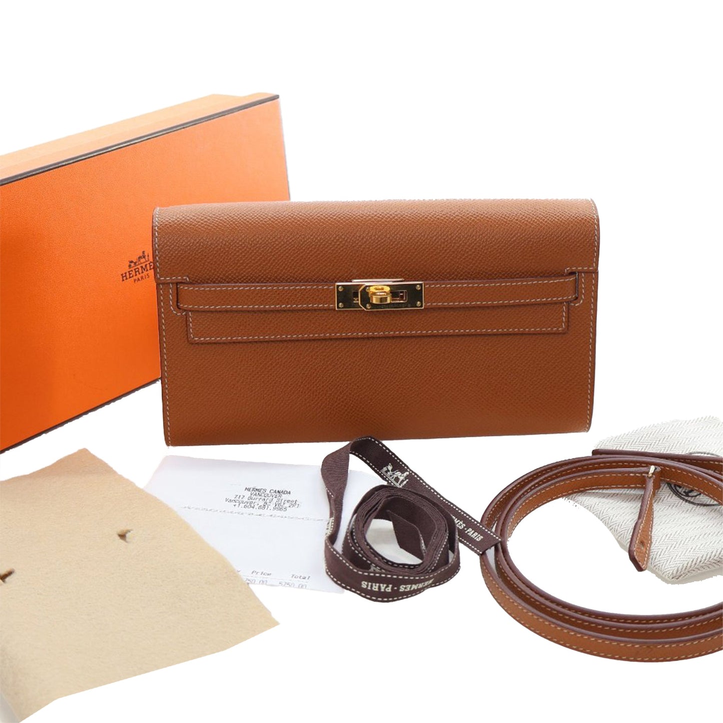 Hermès Epsom Kelly To Go Wallet