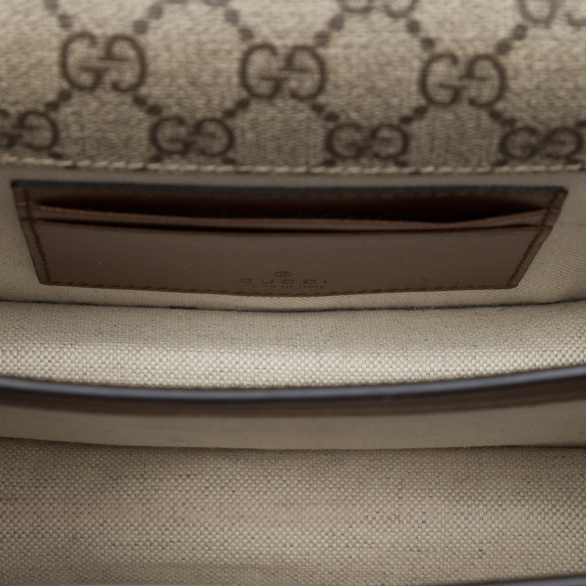 Gucci Mini GG Supreme Interlocking G Crossbody