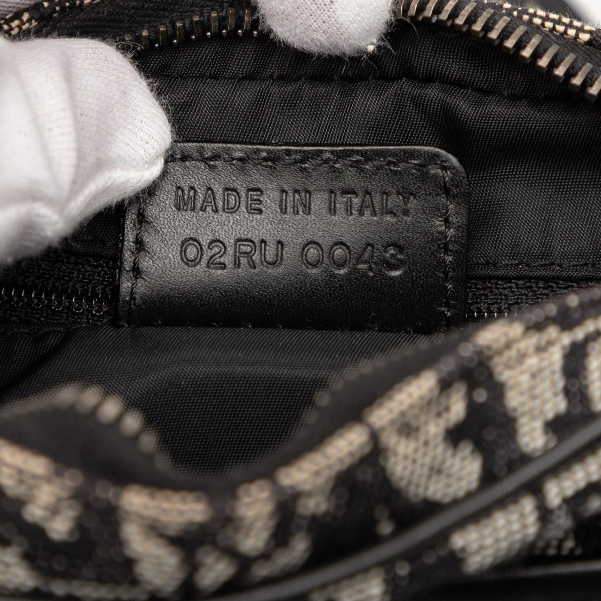 Dior Diorissimo Trotter Canvas Crossbody