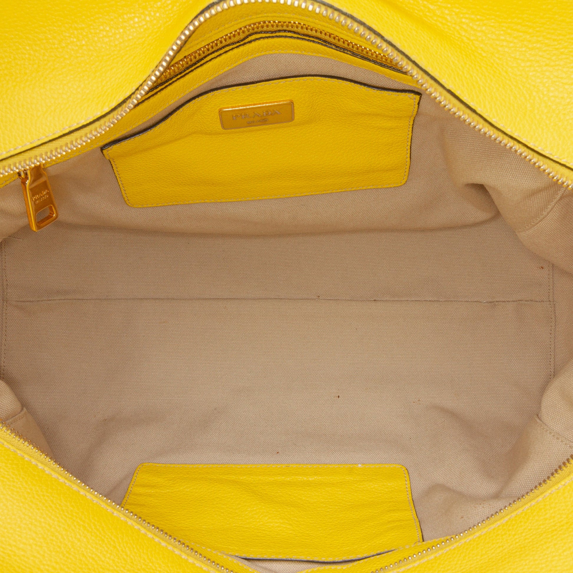 Prada Vitello Grain Satchel