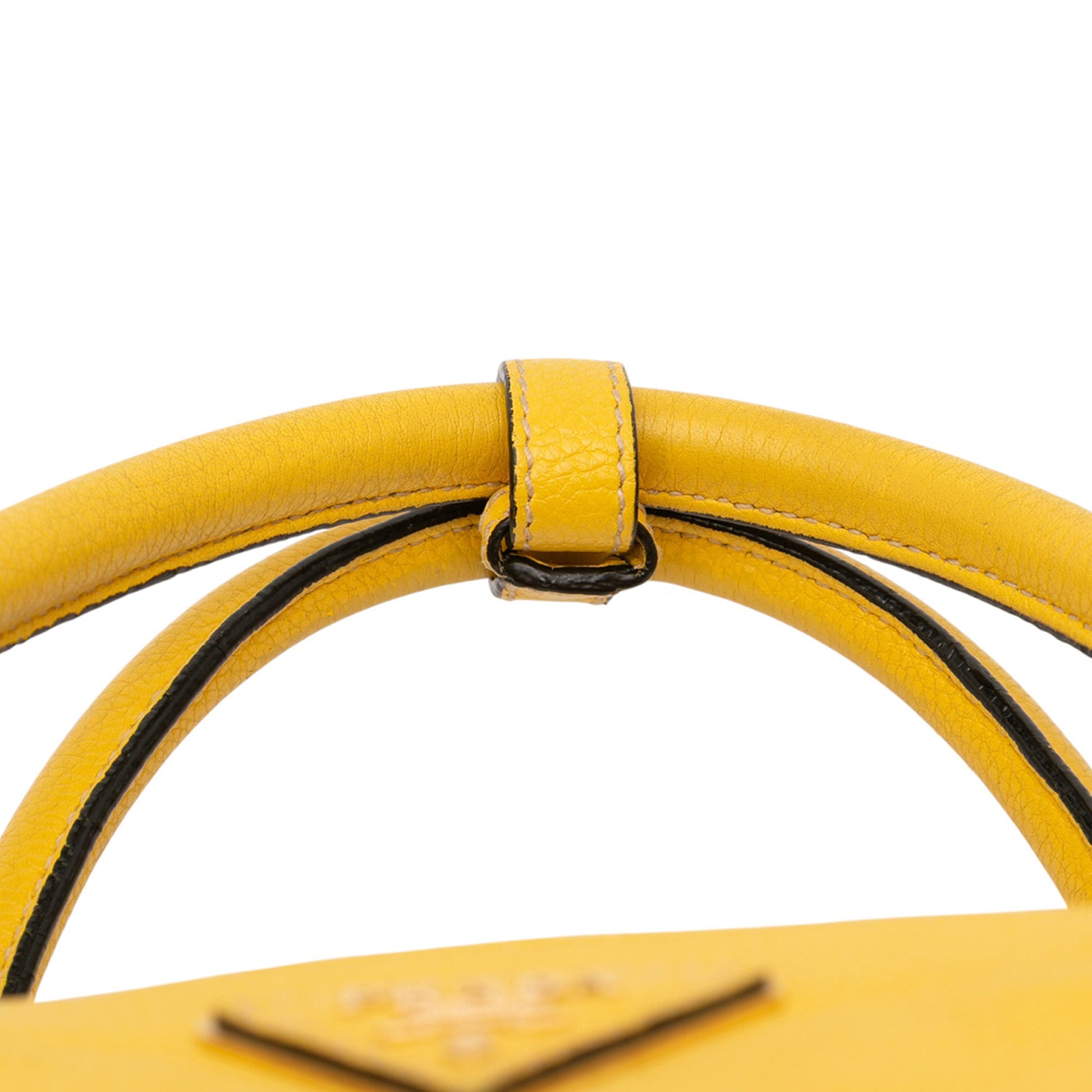 Prada Vitello Grain Satchel