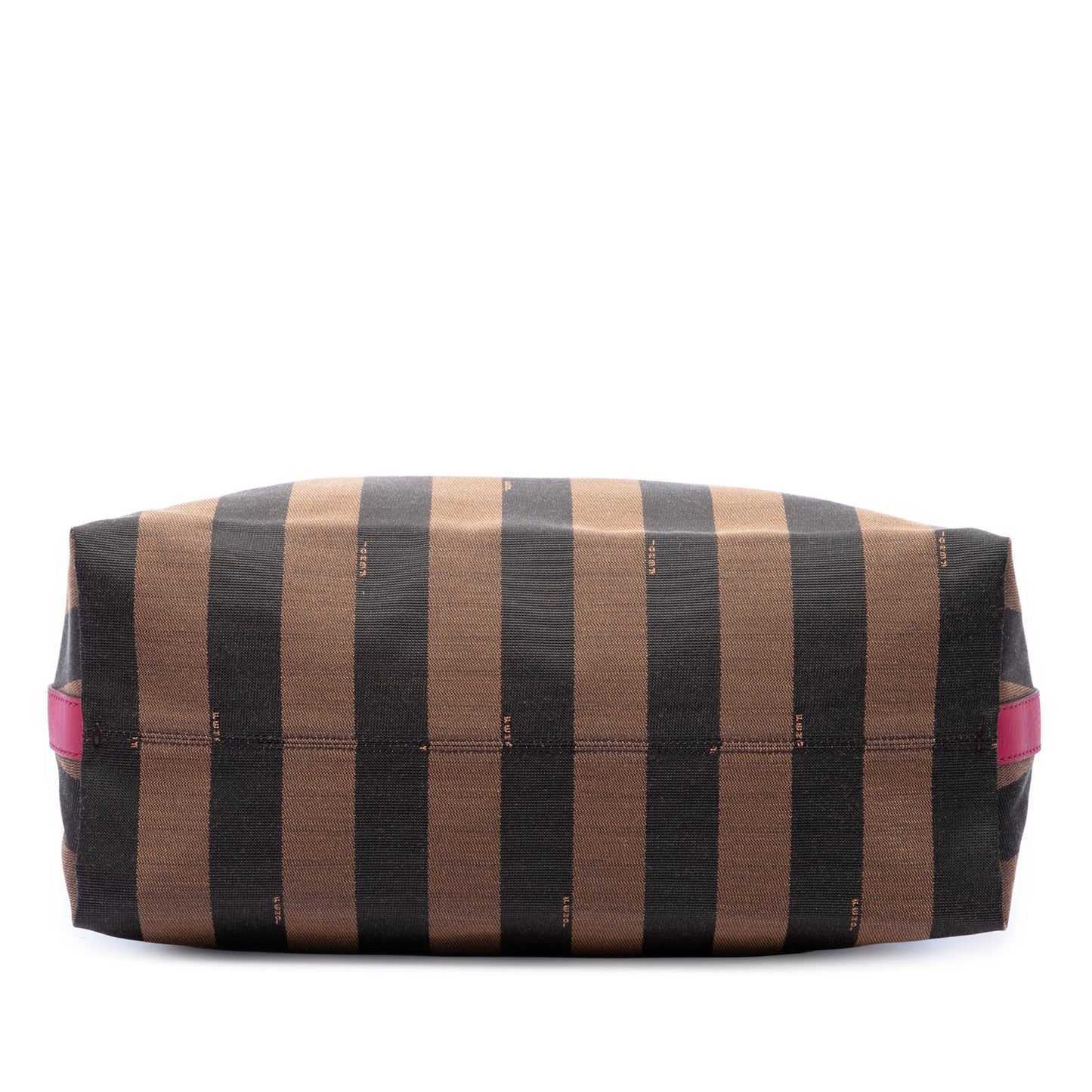 Fendi Large Pequin Canvas Hobo