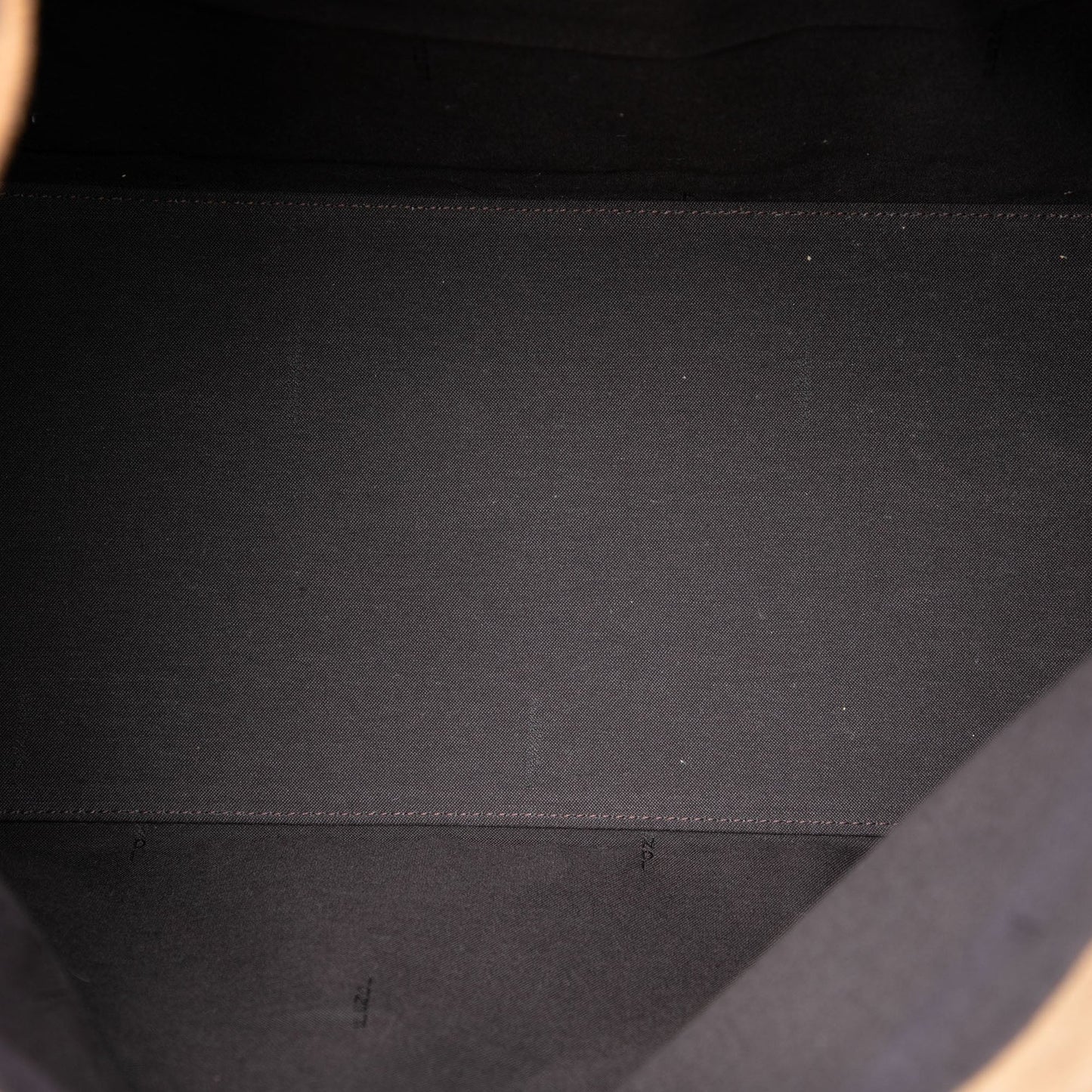 Fendi Large Pequin Canvas Hobo