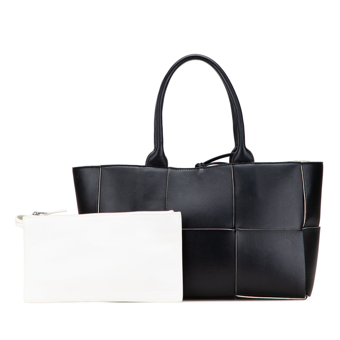 Bottega Veneta Small Nappa Maxi Intrecciato Arco Tote