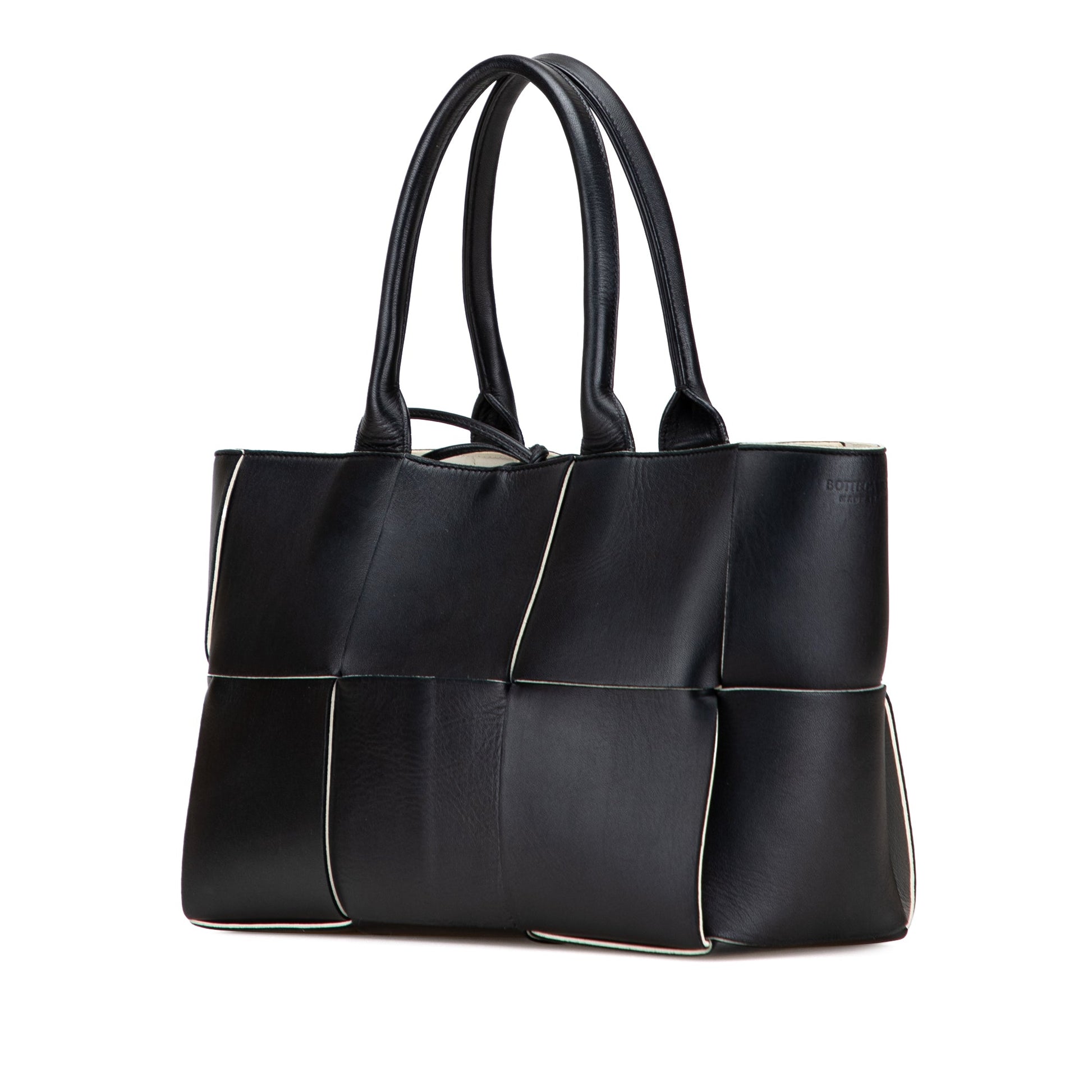 Bottega Veneta Small Nappa Maxi Intrecciato Arco Tote