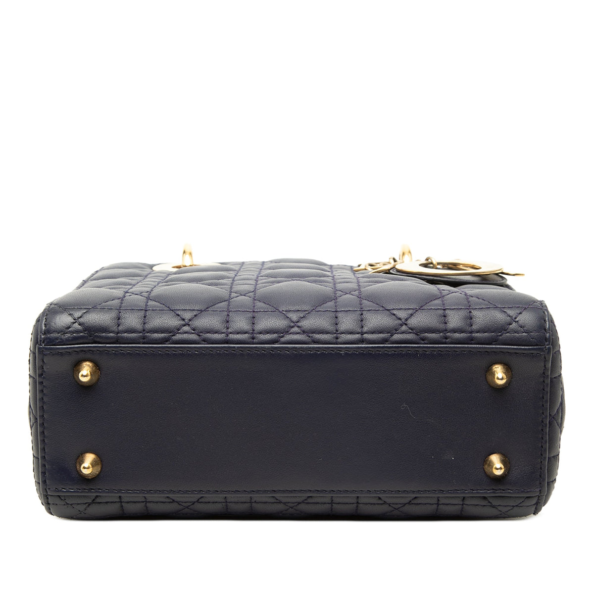 Dior Small Lambskin Cannage My ABC Lady Dior — Blue
