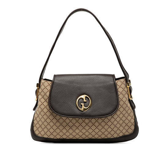 Gucci Diamante Canvas 1973 Shoulder Bag