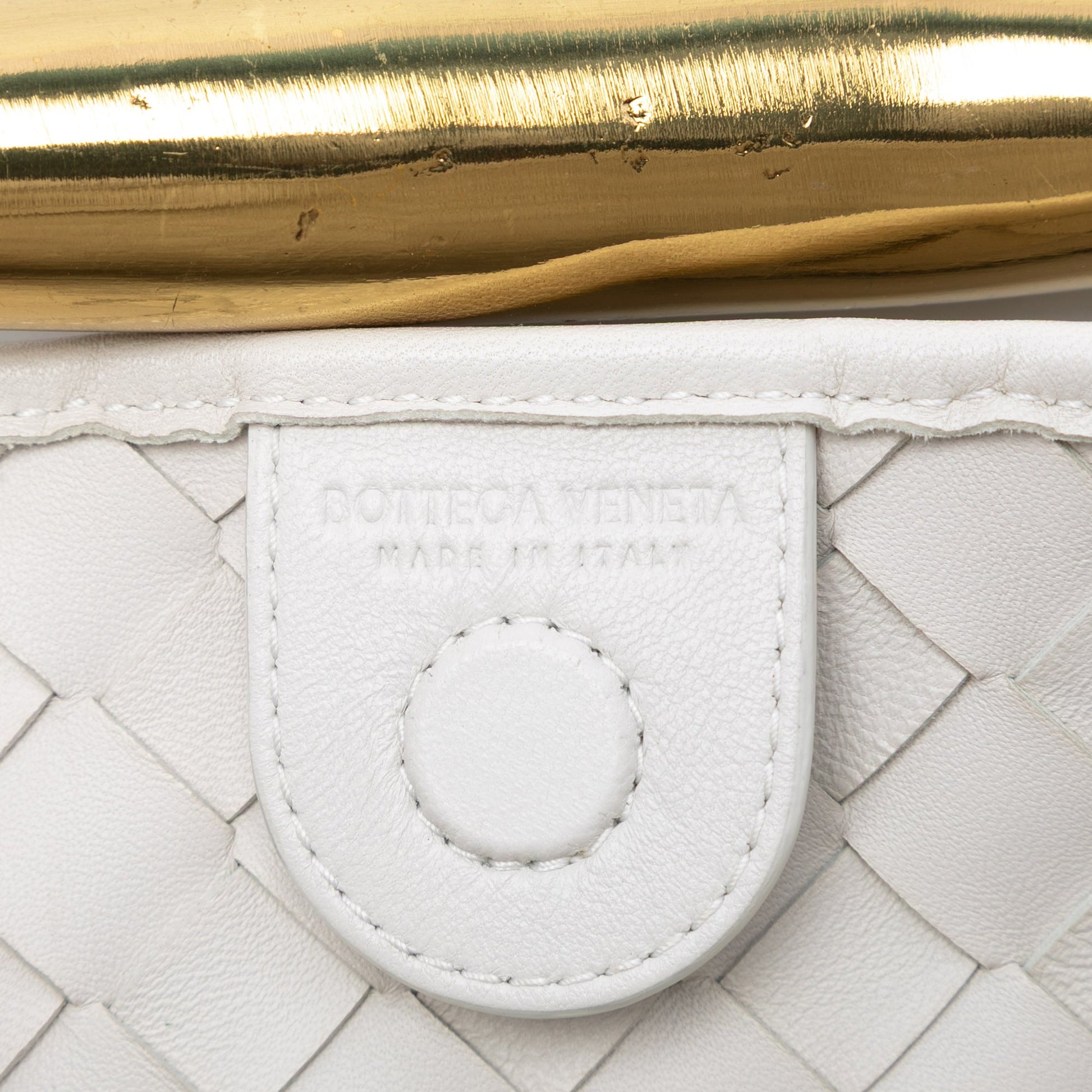 Bottega Veneta Lambskin Intrecciato Sardine