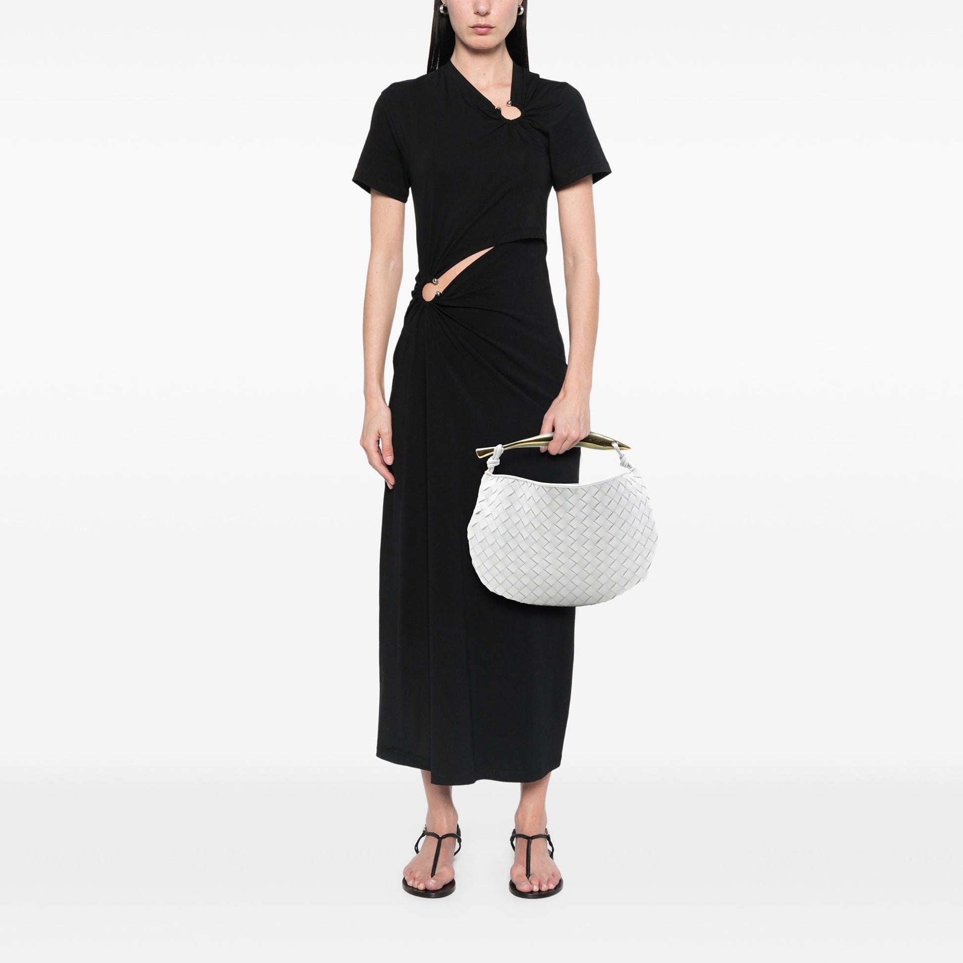 Bottega Veneta Lambskin Intrecciato Sardine