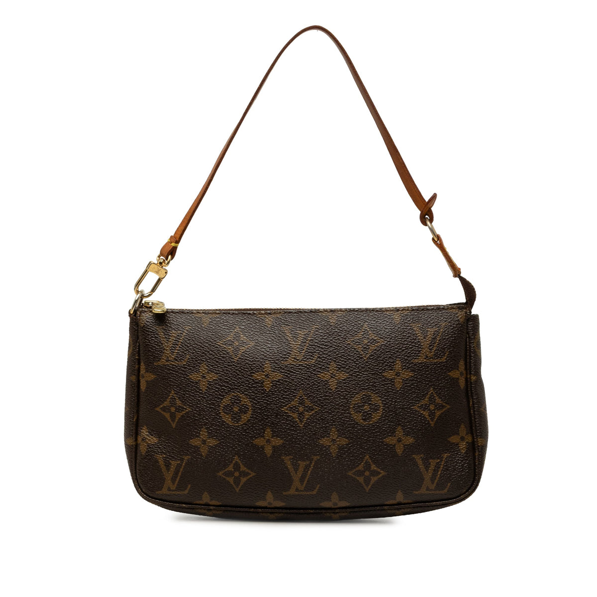 Louis Vuitton Monogram Pochette Accessoires — Brown