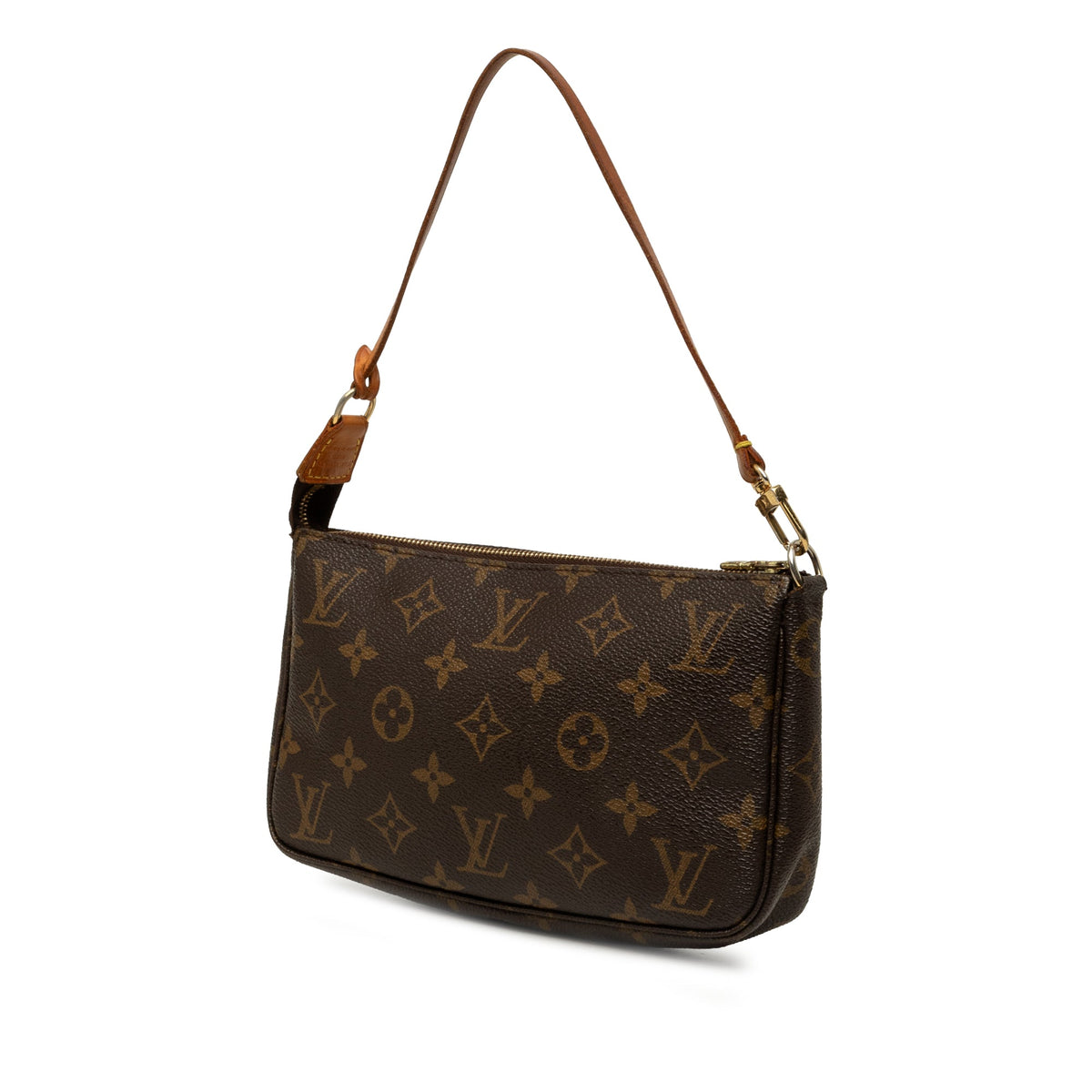 Louis Vuitton Monogram Pochette Accessoires — Brown